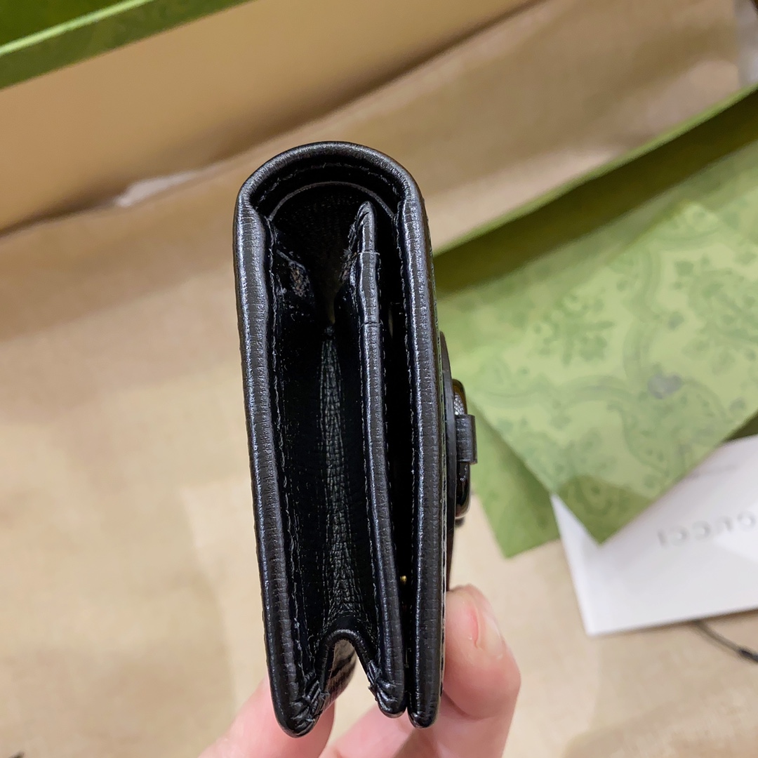 G*u*i 1955 horsebit wallet-11x 8.5 x 3cm