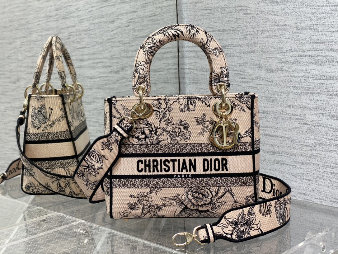 lady D*or handle bag-24cm