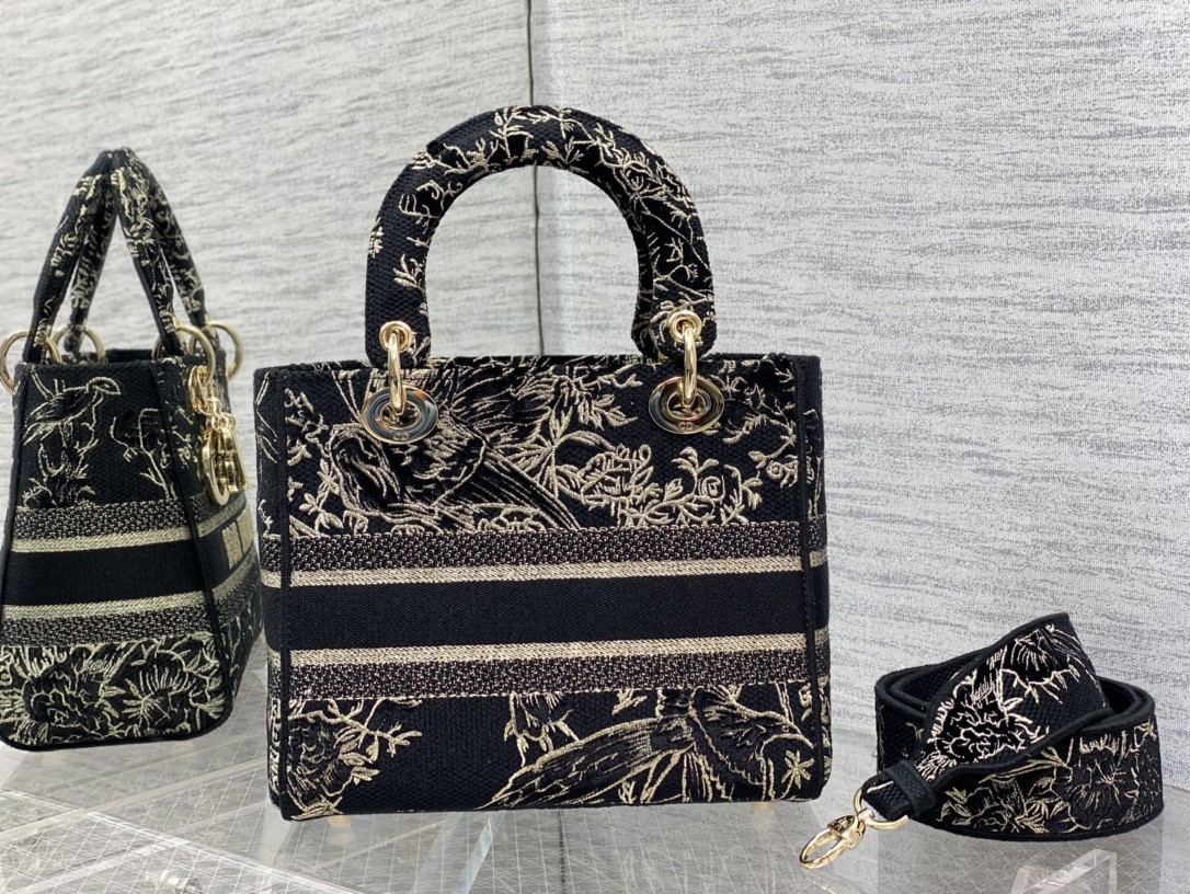lady D*or handle bag-24cm
