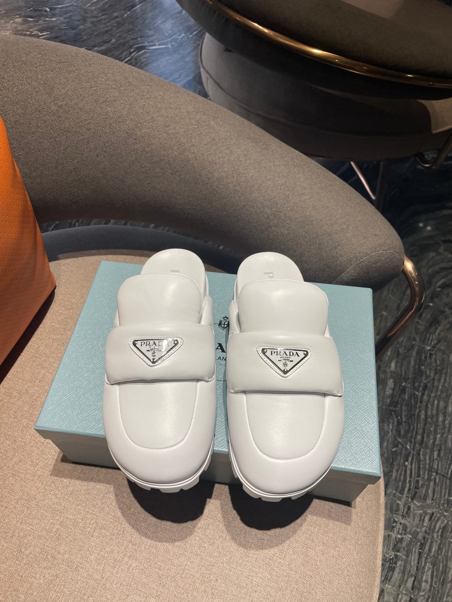 Pra*a boots 2023ss-3cm