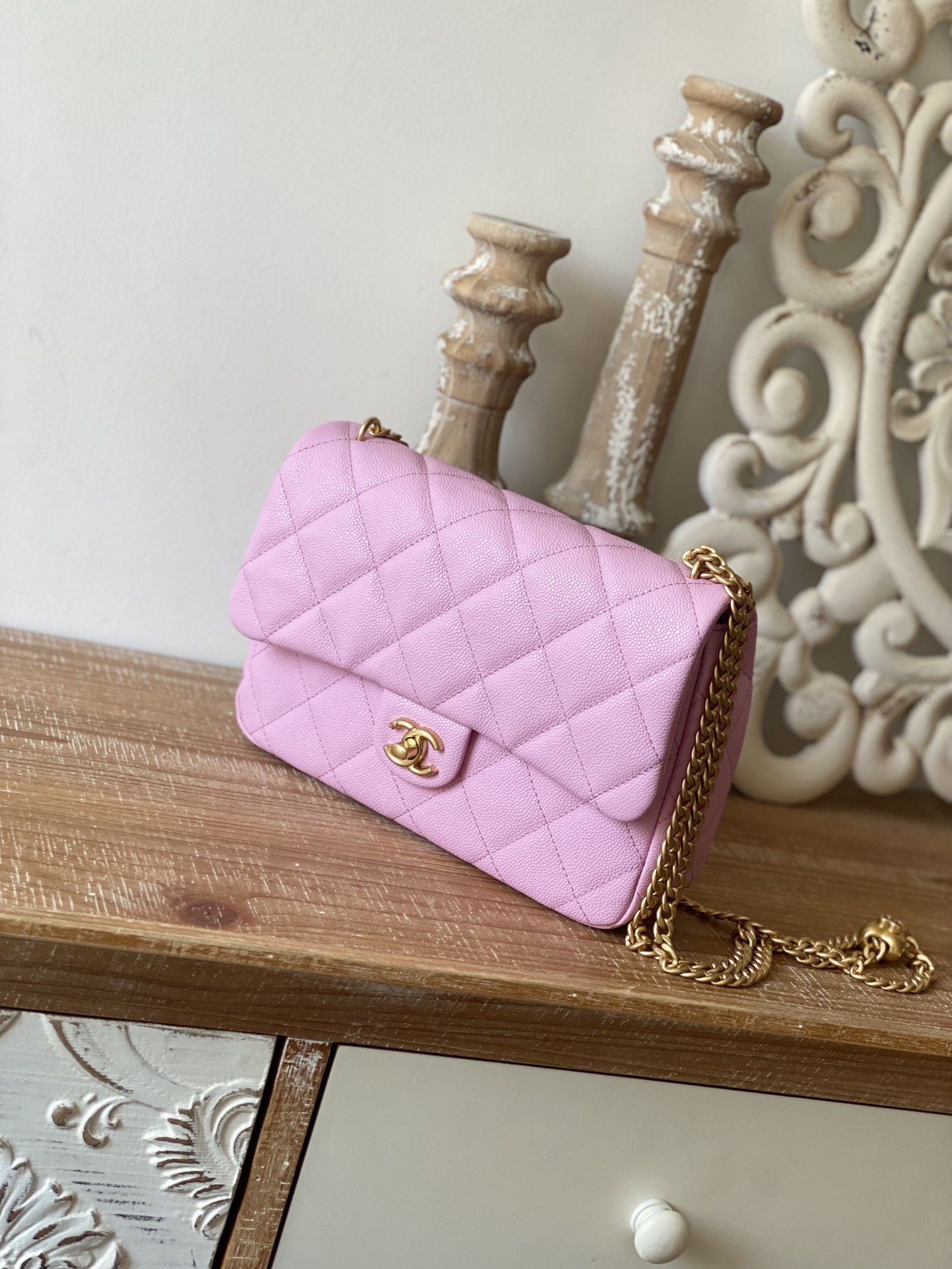 Ch@nel Flap Bag-19*24*9CM
