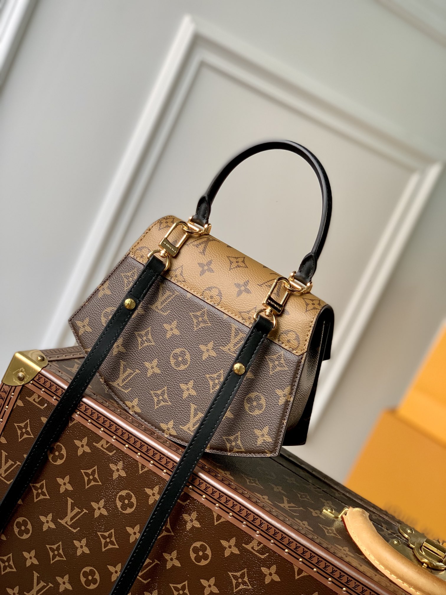 l0*is V*t0n vintage tilsitt bag m46548-23.5×16.5×8cm