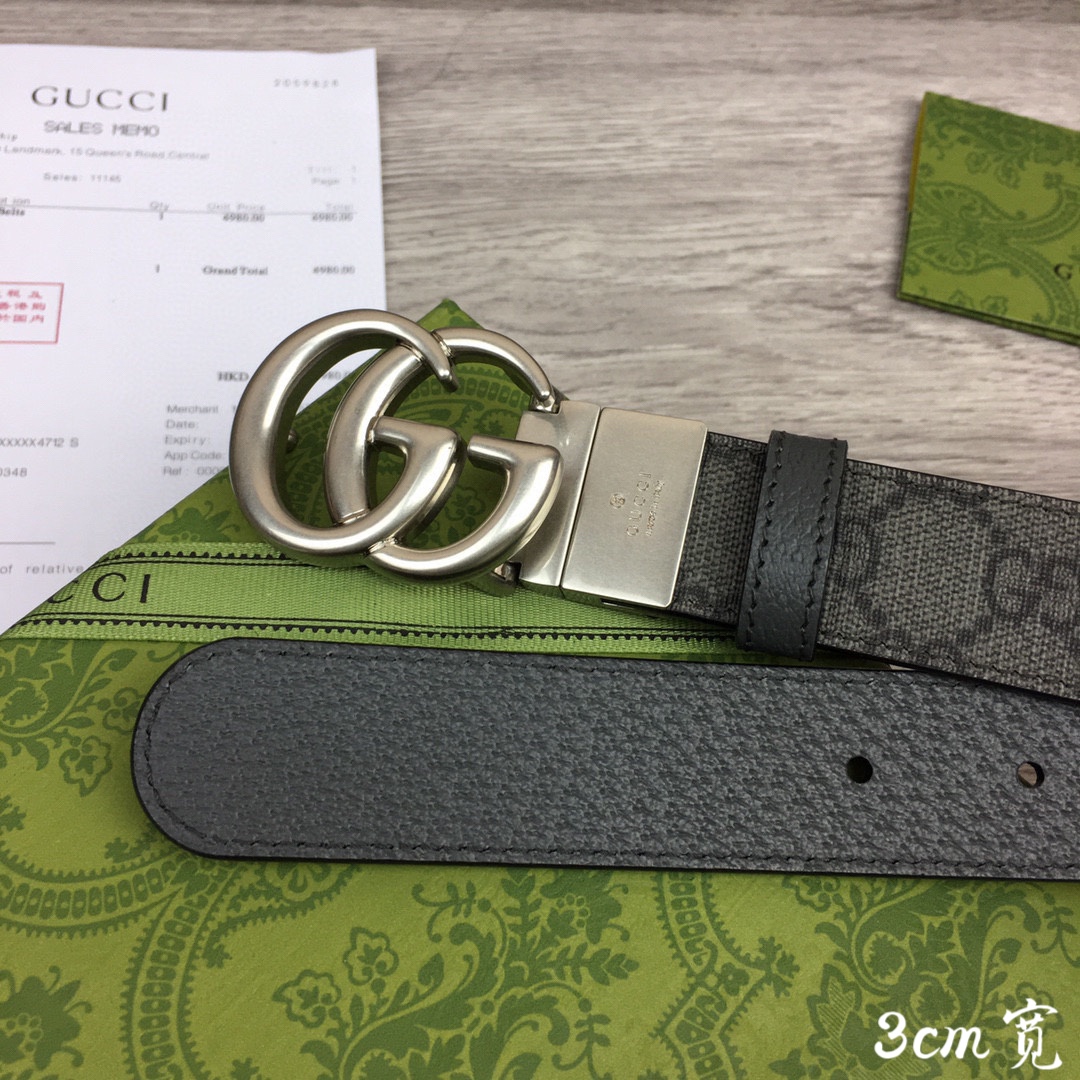 G*u*i belt-3cm