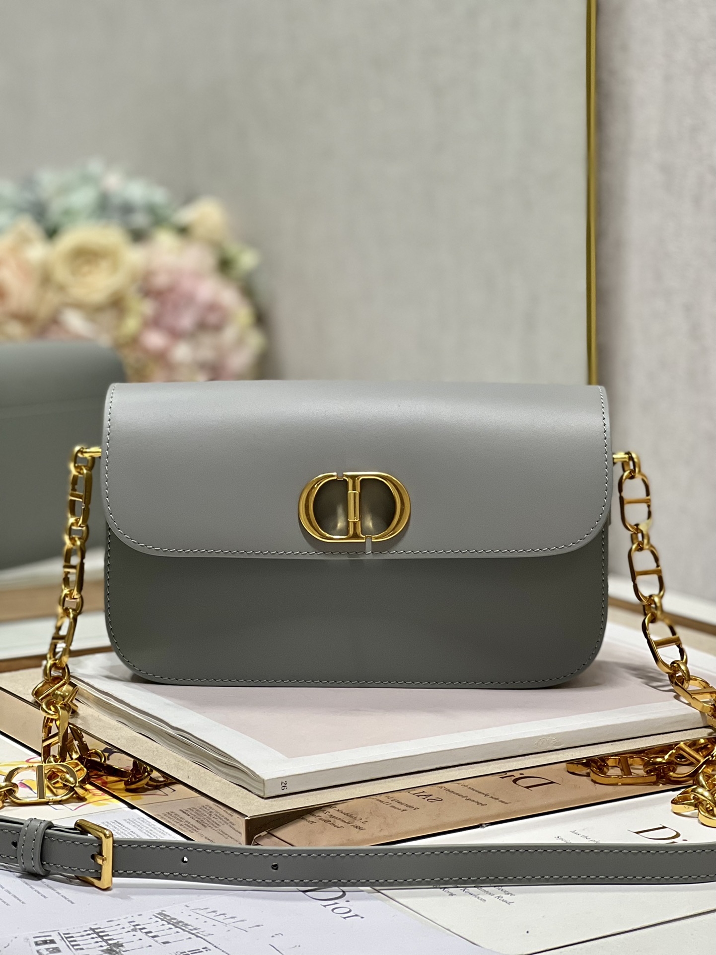 Di0r 30 Montaigne Avenue Bag-22.5×12.5×6.5CM
