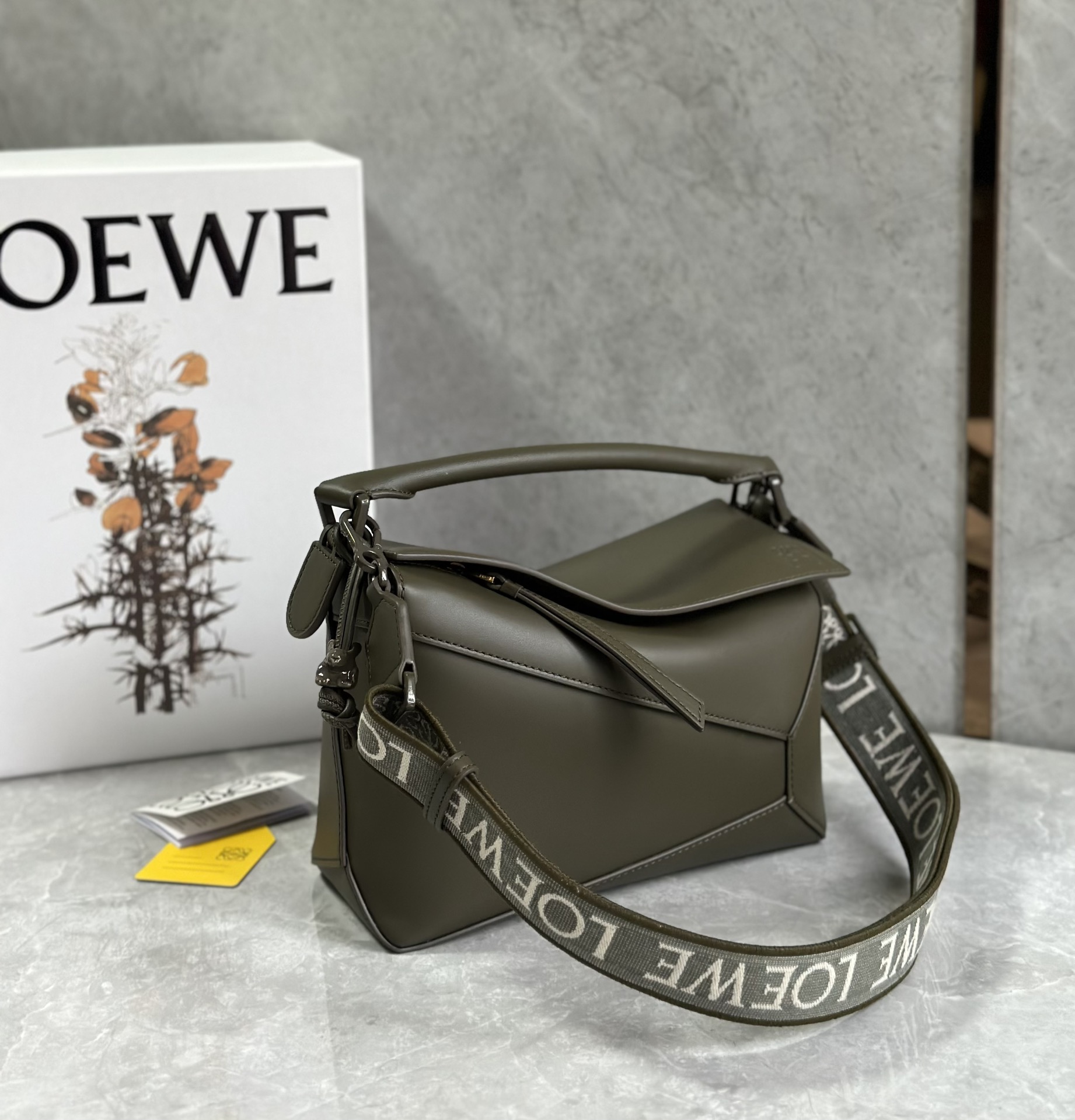 L0ew* puzzle small bag-24*10*14cm