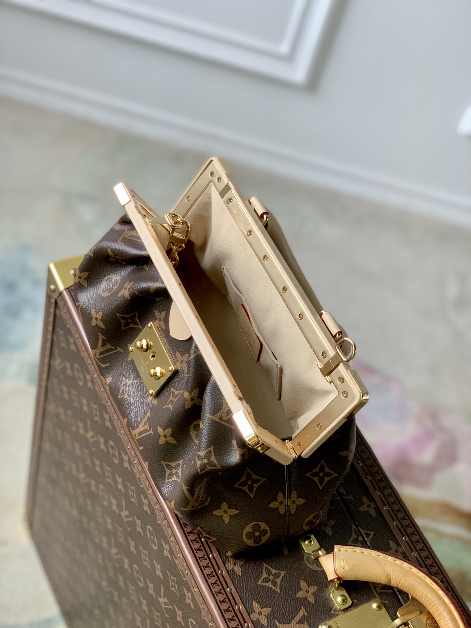 l0*is V*t0n m46544 monogram clutch -28*14*10cm