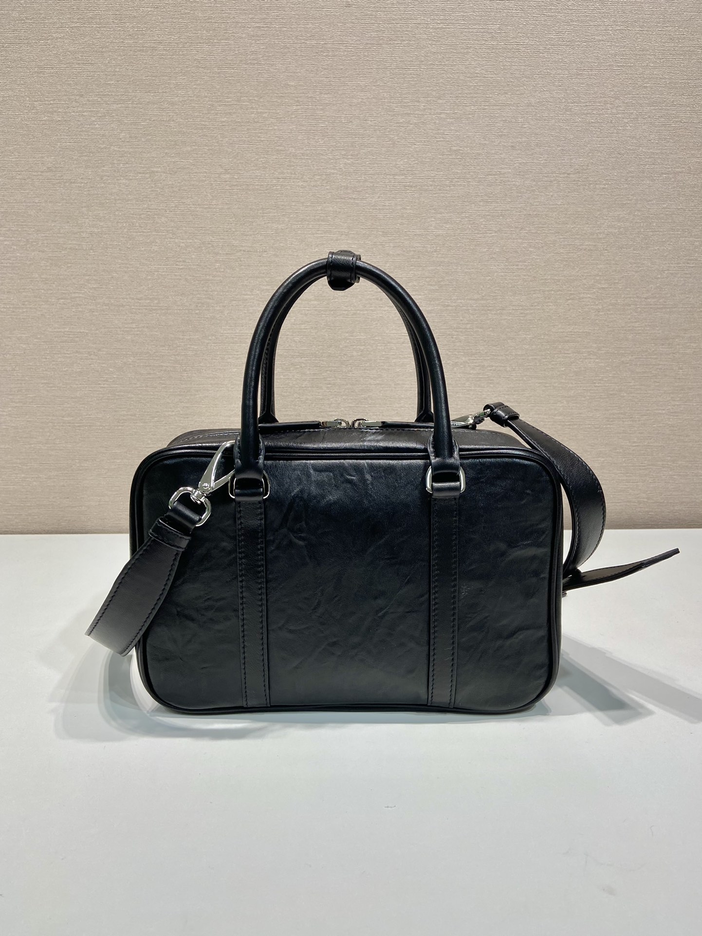 Pra*a 1bb092 boston tote-24*15.5*7cm