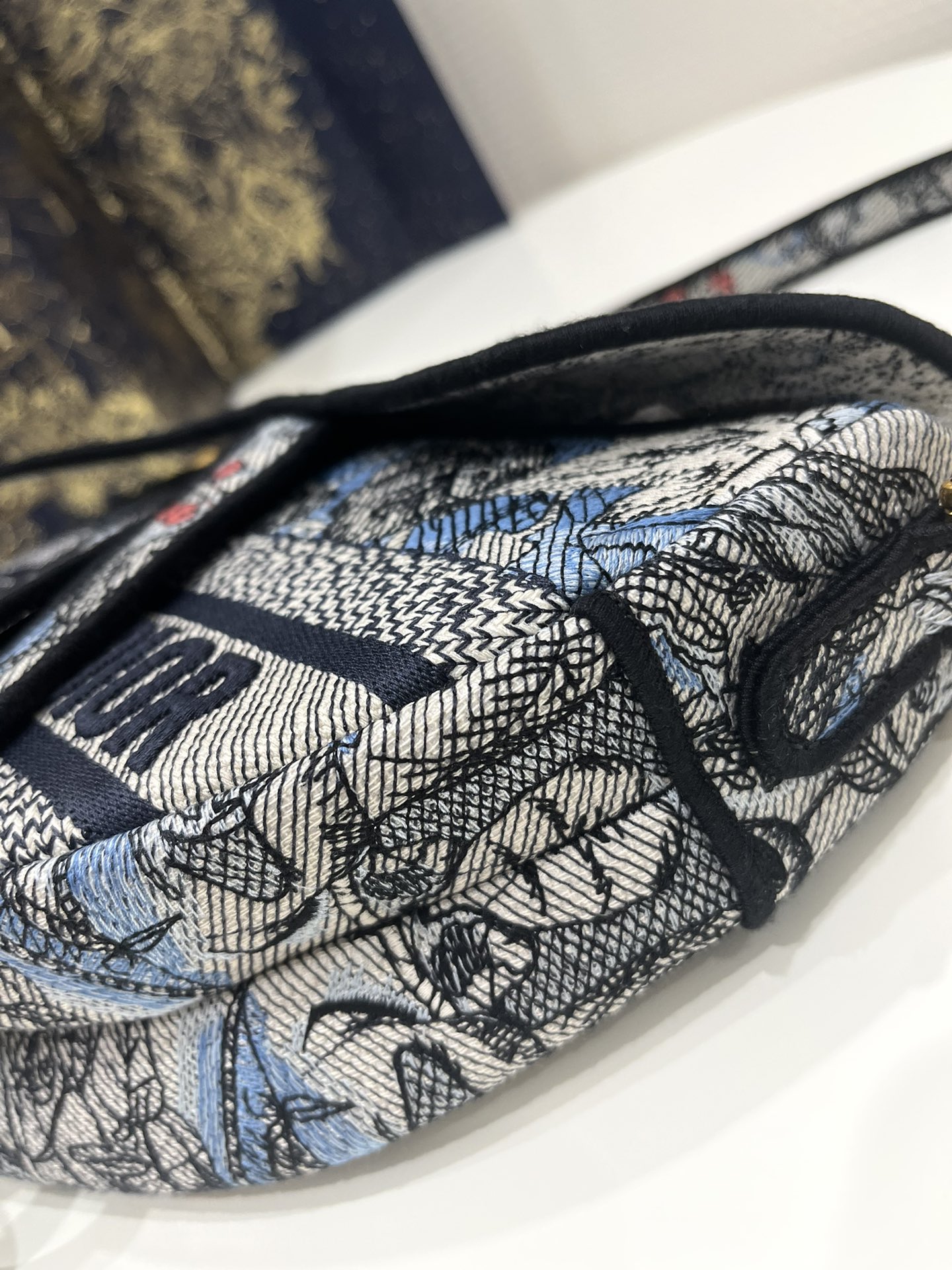 D*or saddle bag-25.5×6.5×20cm
