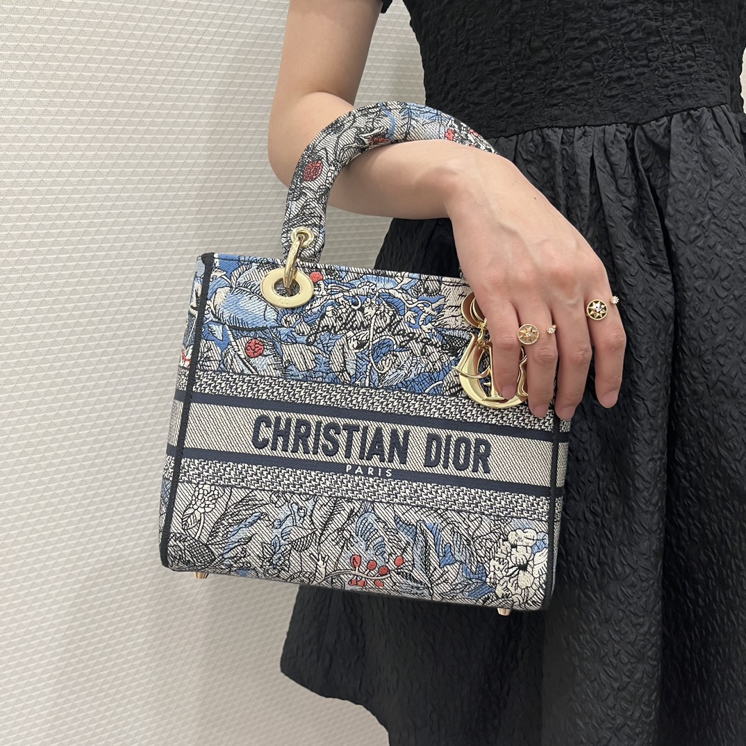 lady D*or handle bag-24×20×11cm
