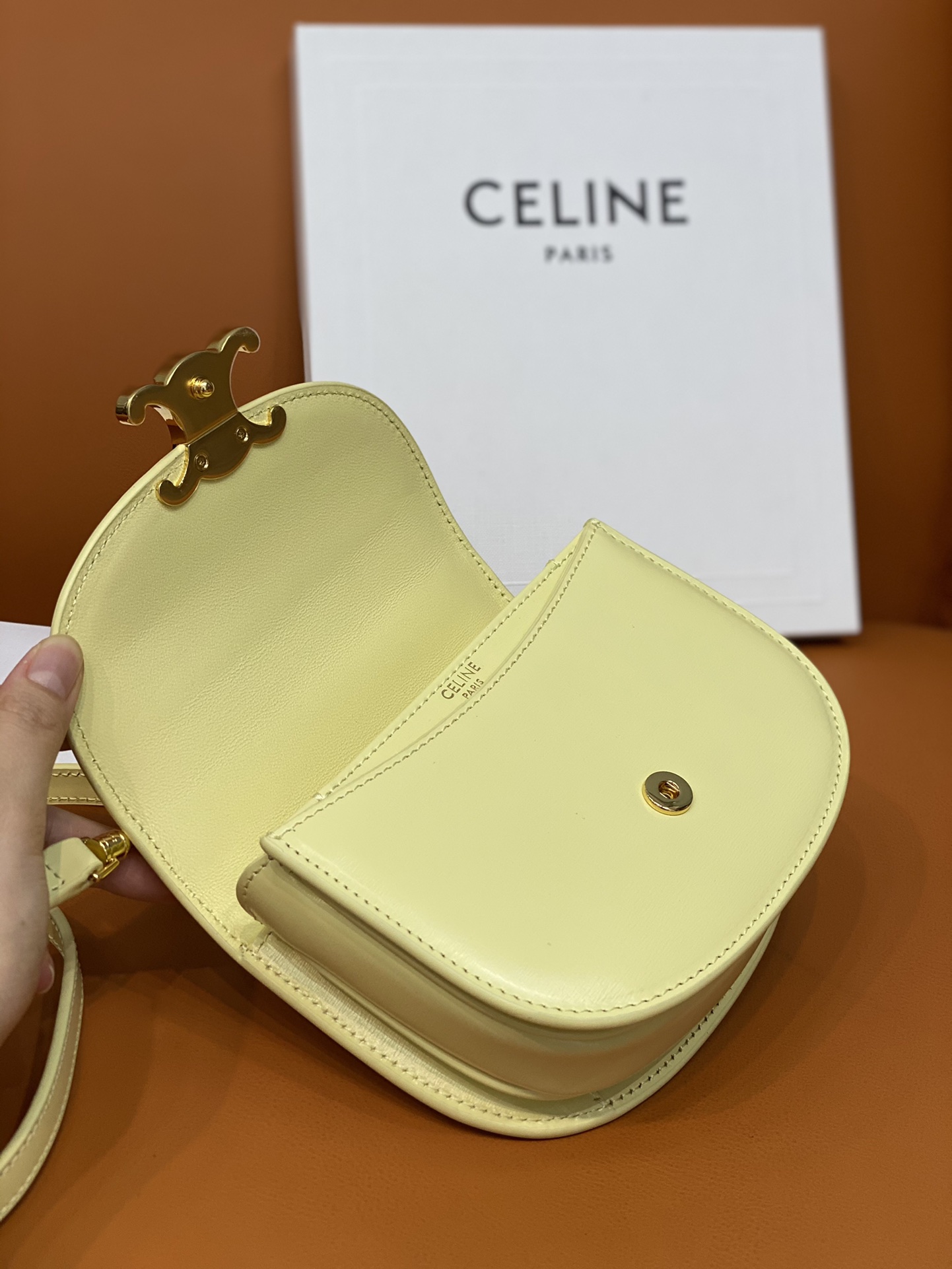 Ce**e mini besace triomphe bag-15.5x11.5x5cmcm
