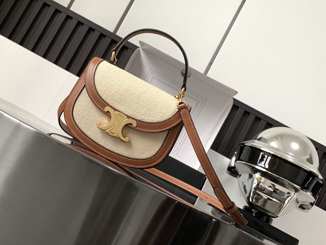 Ce**e mini besace triomphe bag-15.5x11.5x5cmcm