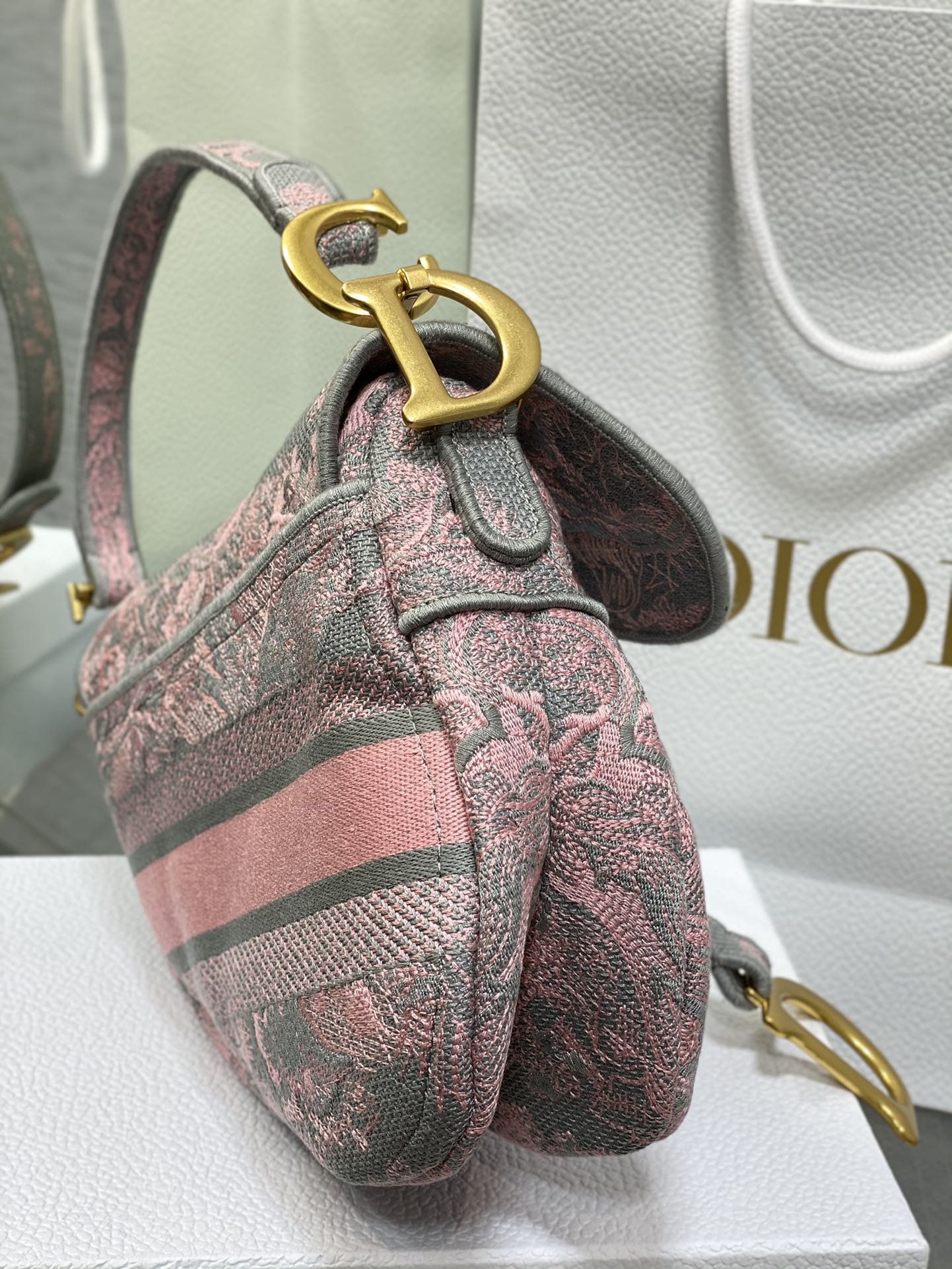 D*or saddle bag-25.5×6.5×20cm