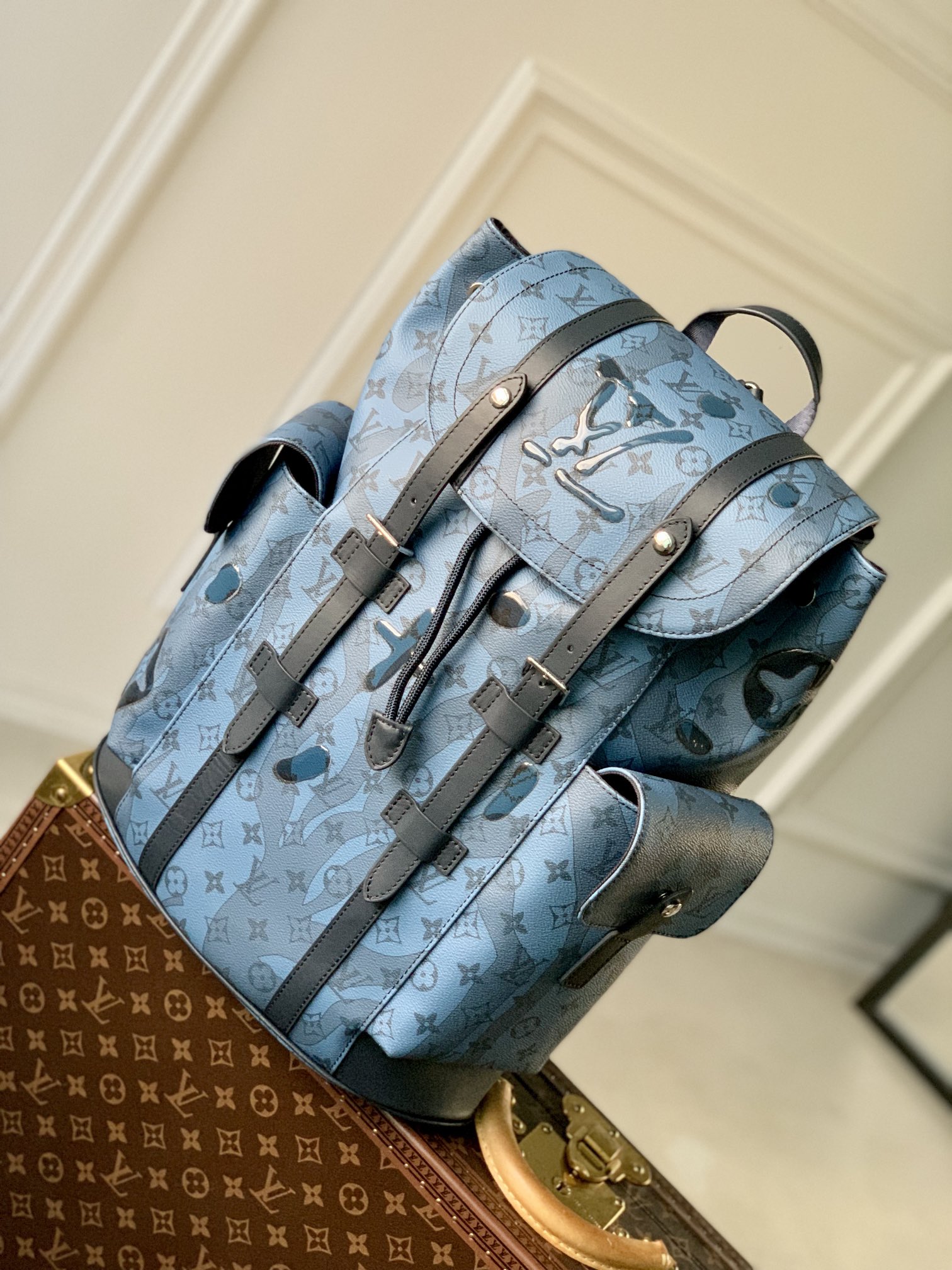l0*is V*t0n x yk christopher backpack m21978-38*44*21cm