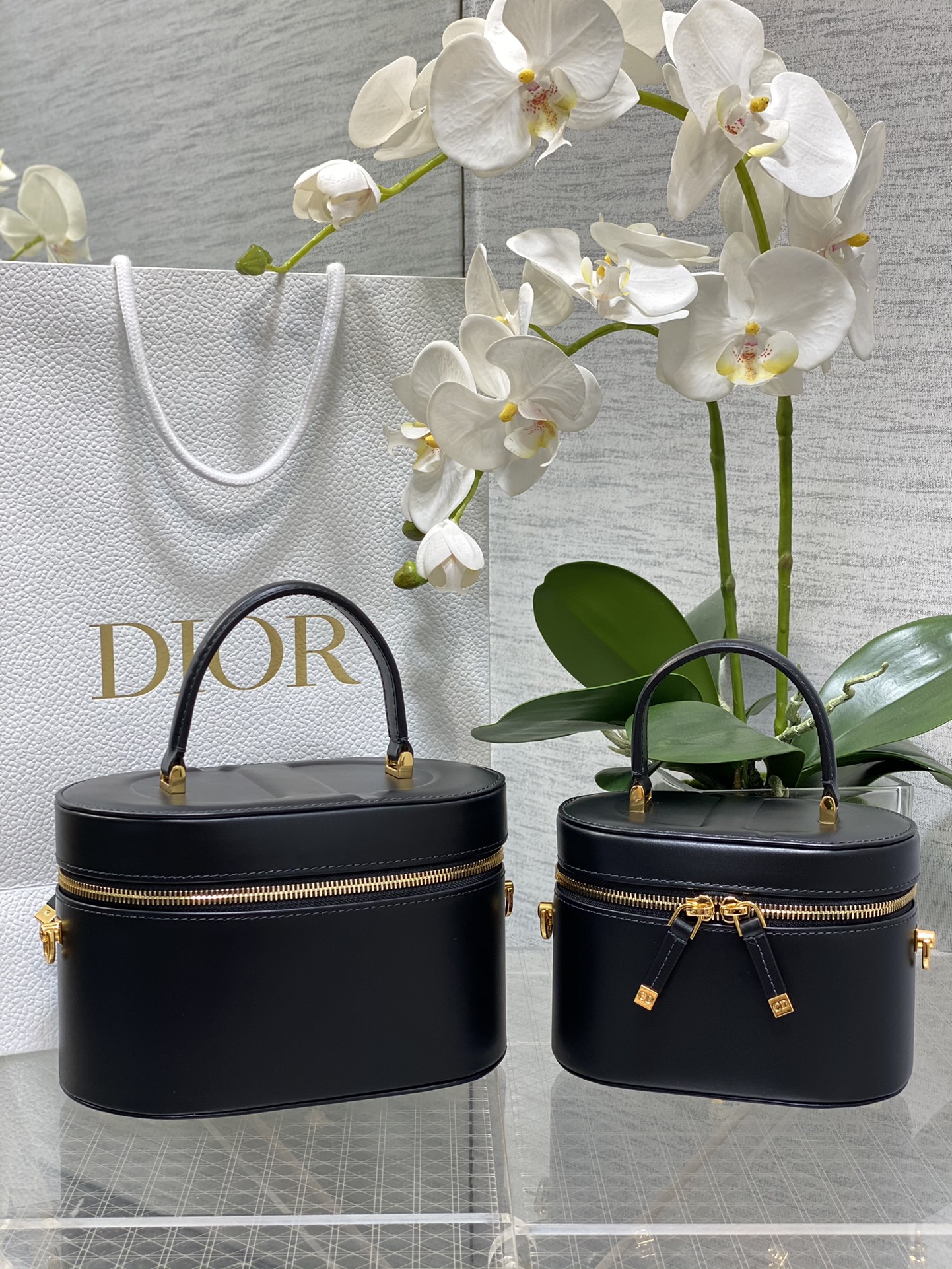 D*or signature vanity bag-24*14*18cm