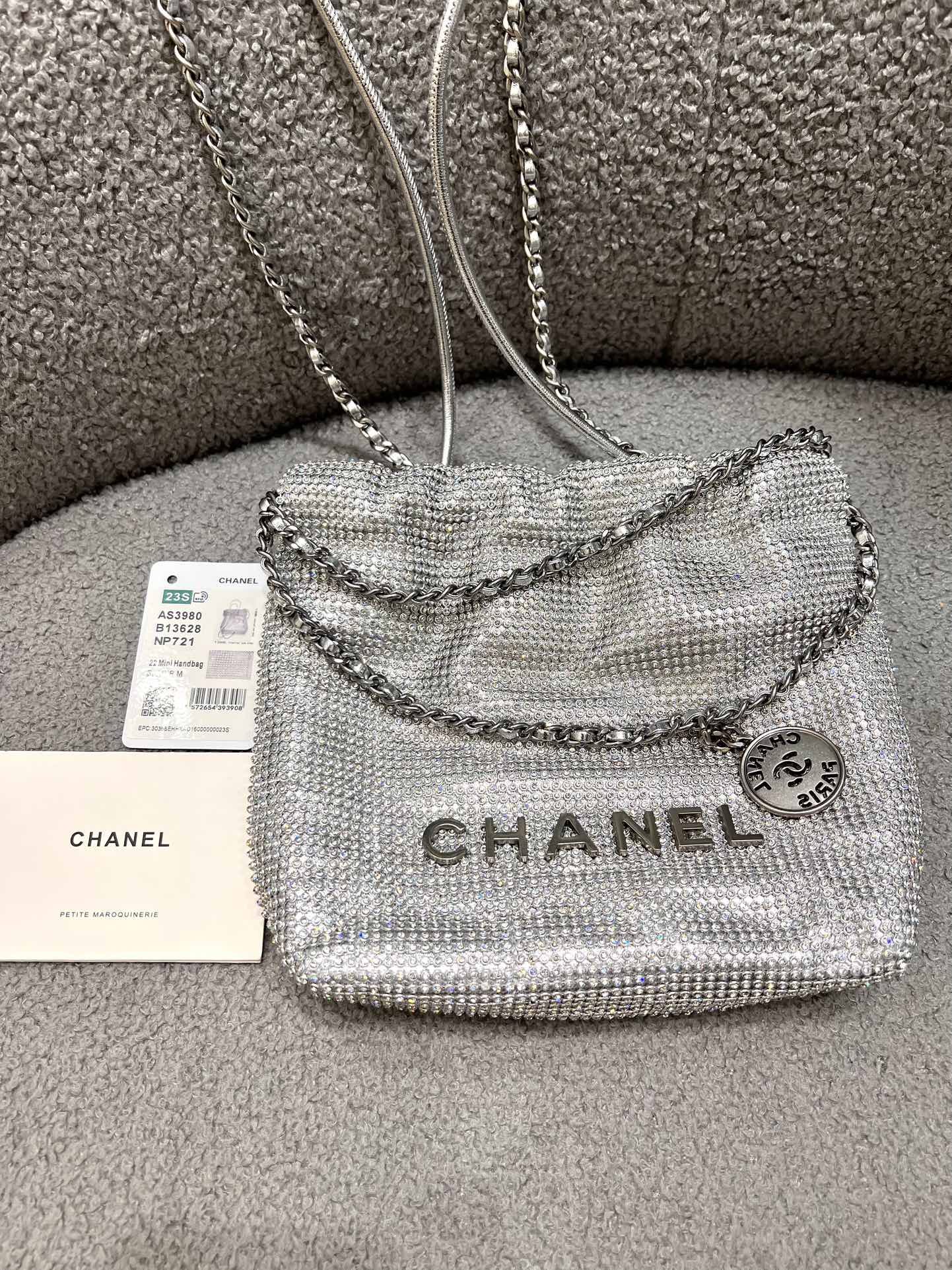 Ch@nel Mini 2023SS Handbags-20x19x6CM