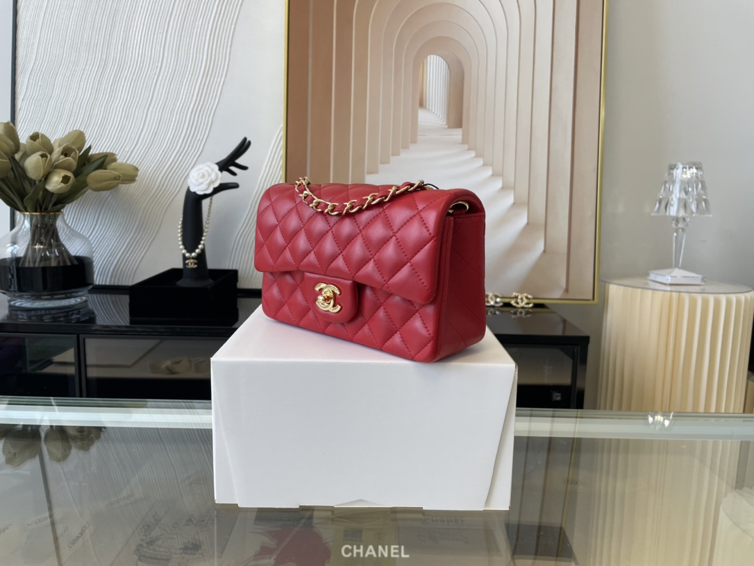 Ch@nel Flap Bag-20CM