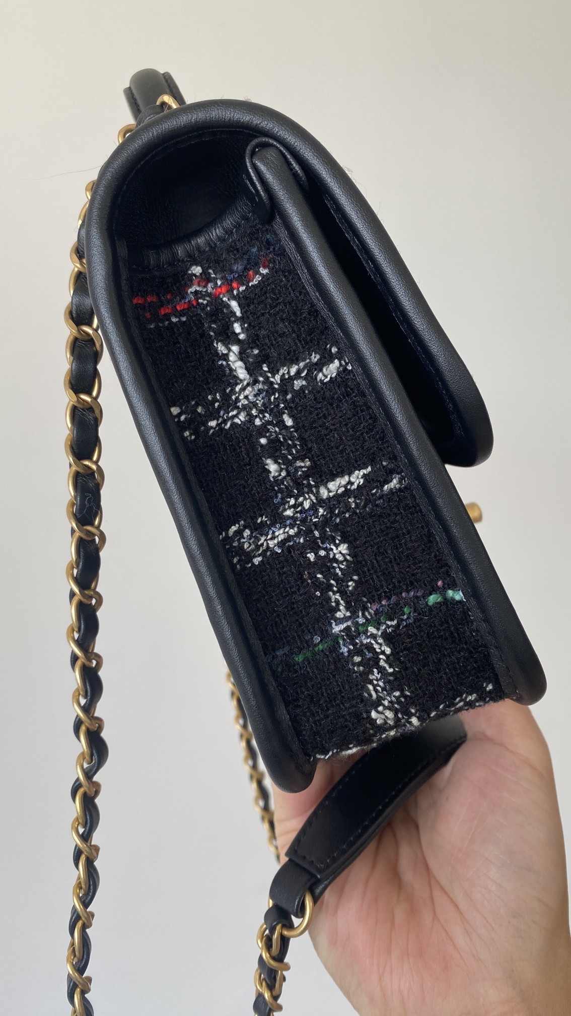 Ch@nel Flap Bag-17x20.5x6CM