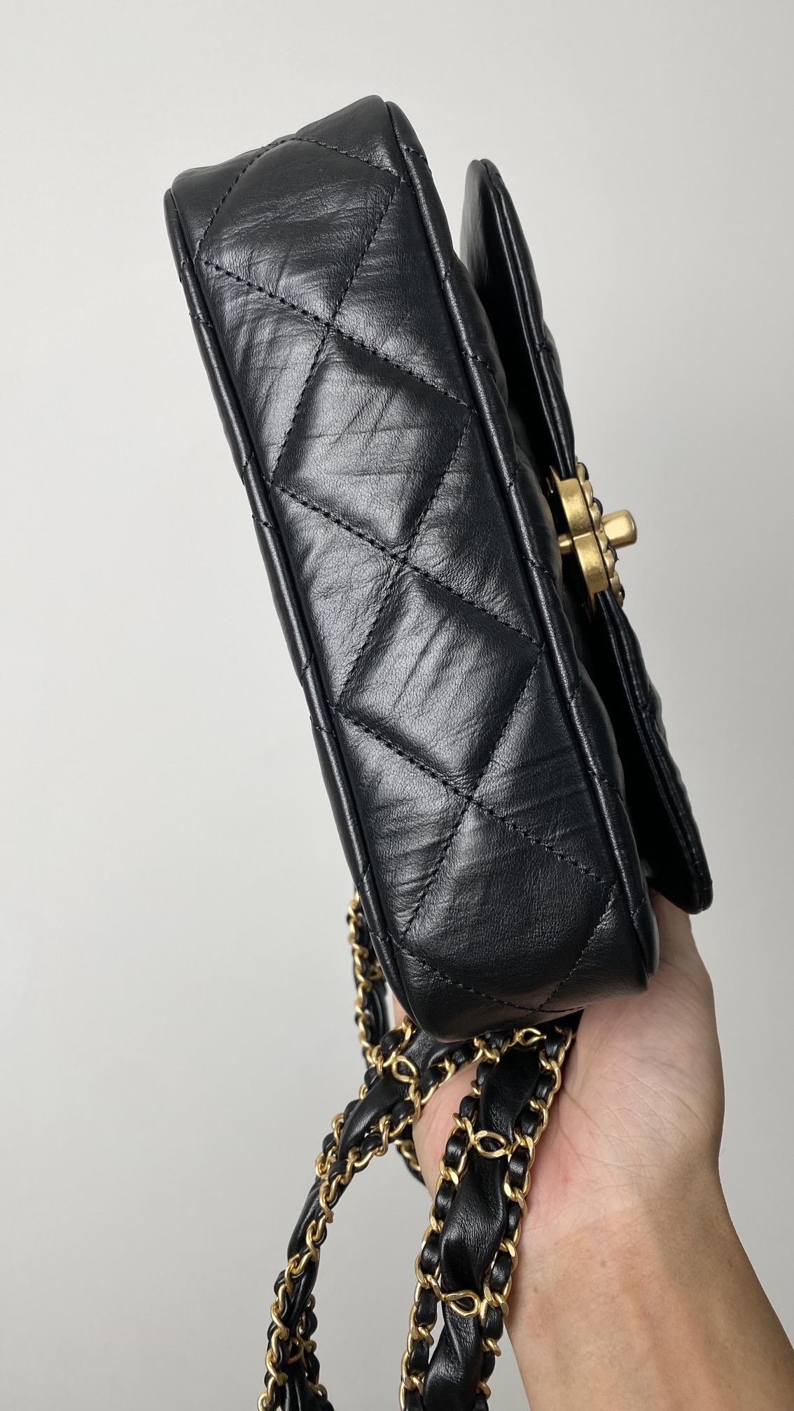Ch@nel Flap Bag-20x5x15CM