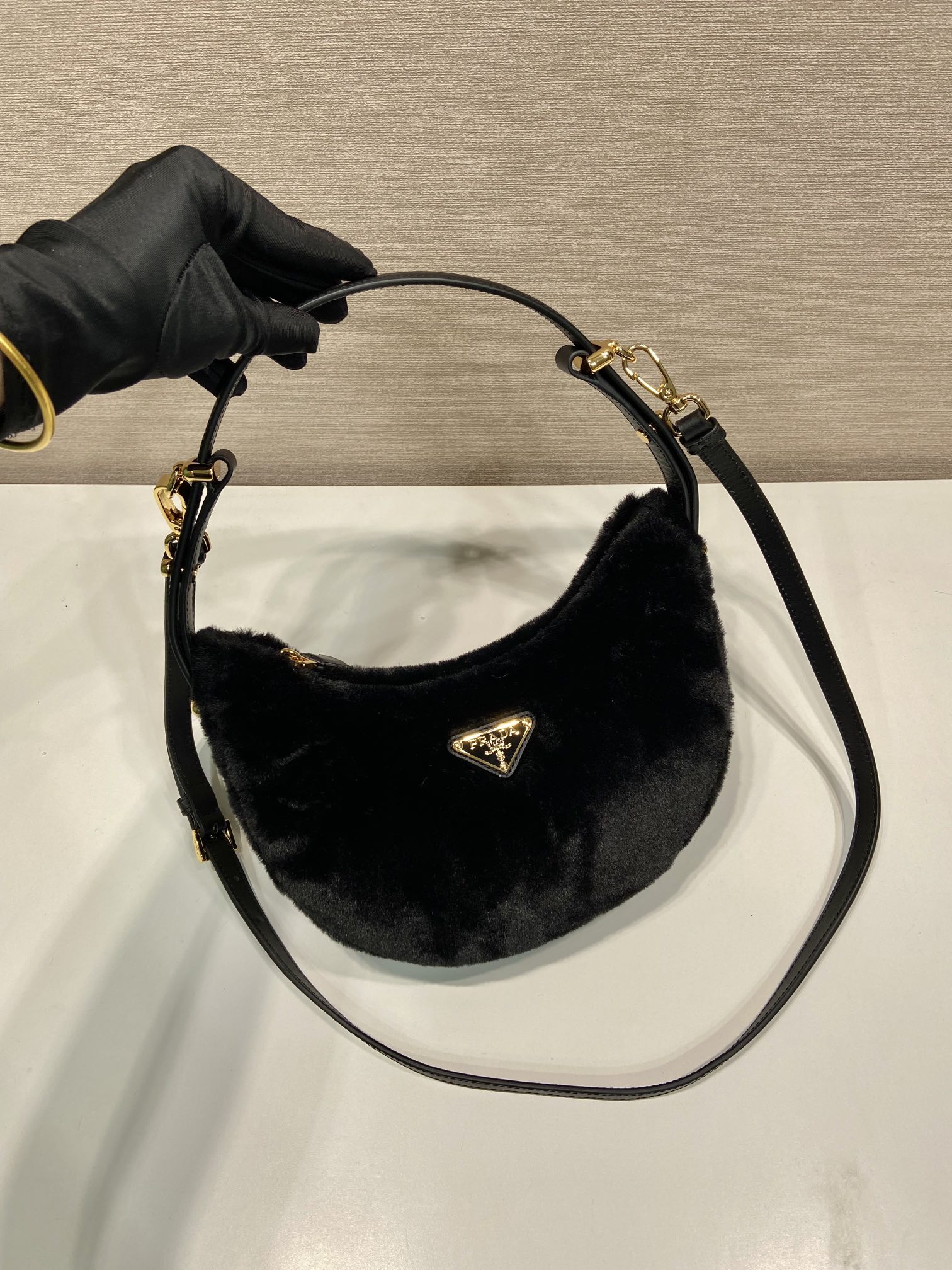 Pra*a moon handbags 1bc194-22.5*18.5*6.5cm