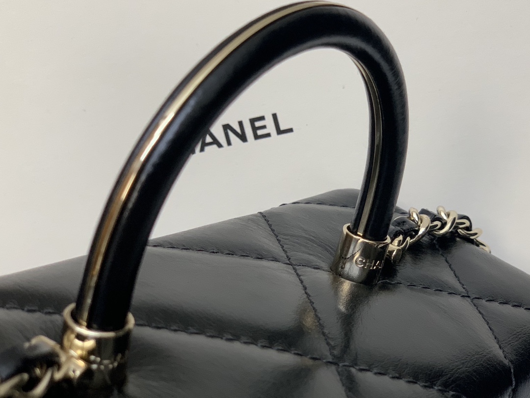 Ch@nel Vintage Box Bag-10.5*17*8CM