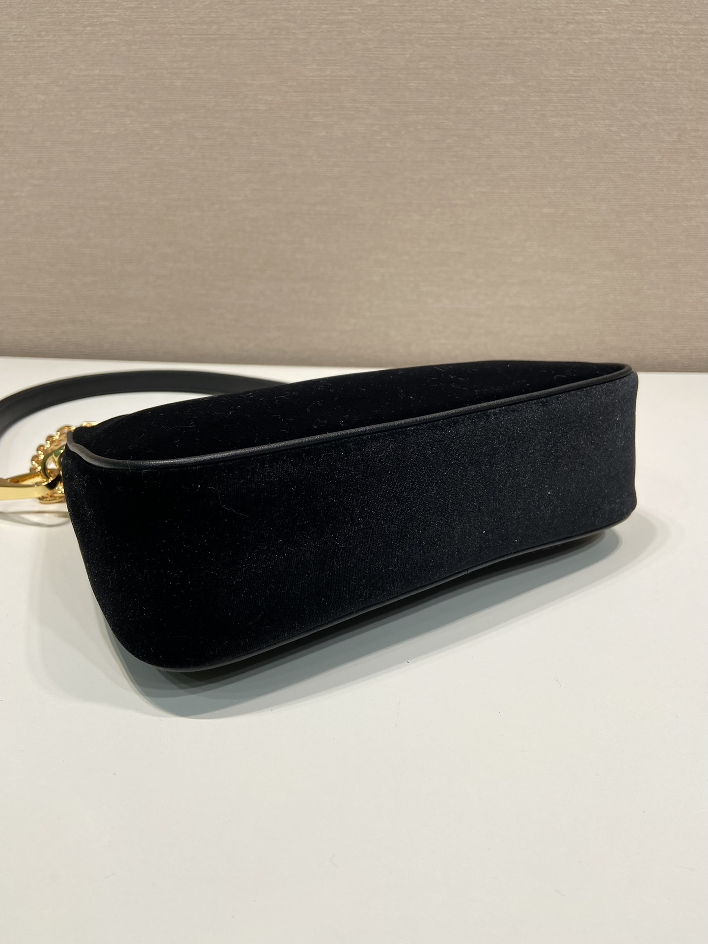 Pra*a nylon 1bc204b hobo bag-23*17*6.5cm