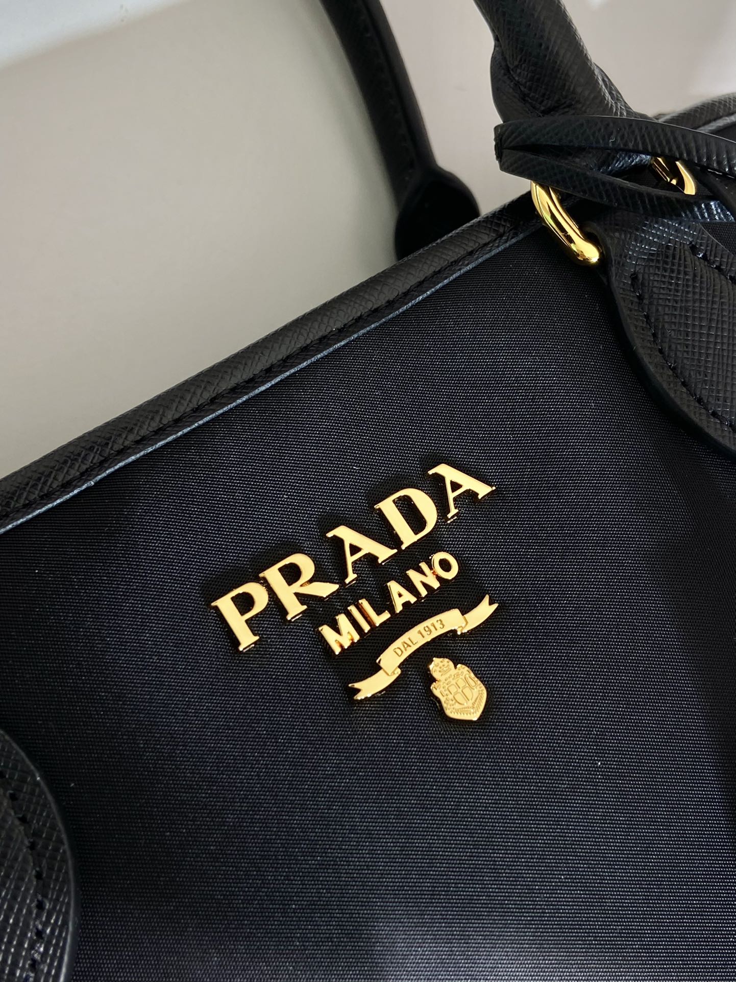Pra*a 1ba172 vintage tote-25*18*13cm