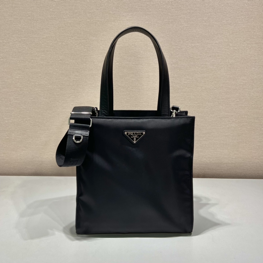 Pra*a 1bg426 tote bag-25.5*27*14cm