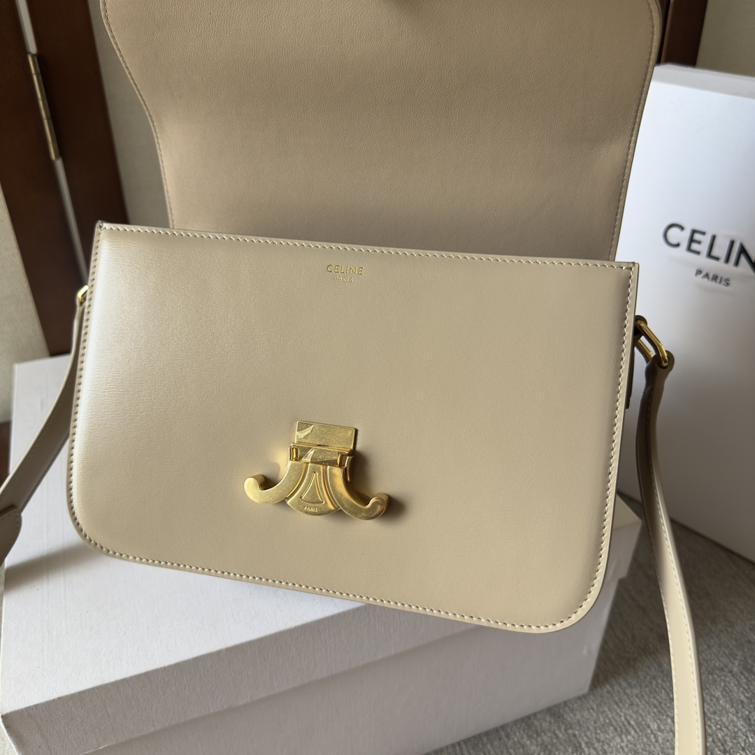 Celin Triomphe Shoulder Bag-22.5x16.5x7.5CM