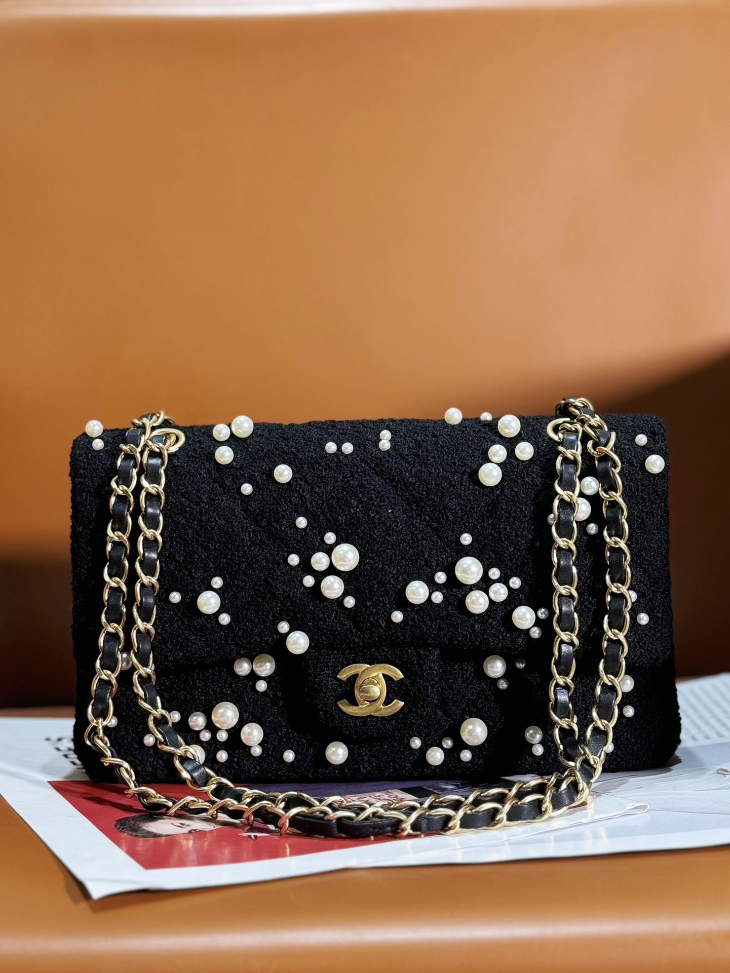Ch@nel Flap Bag-25CM