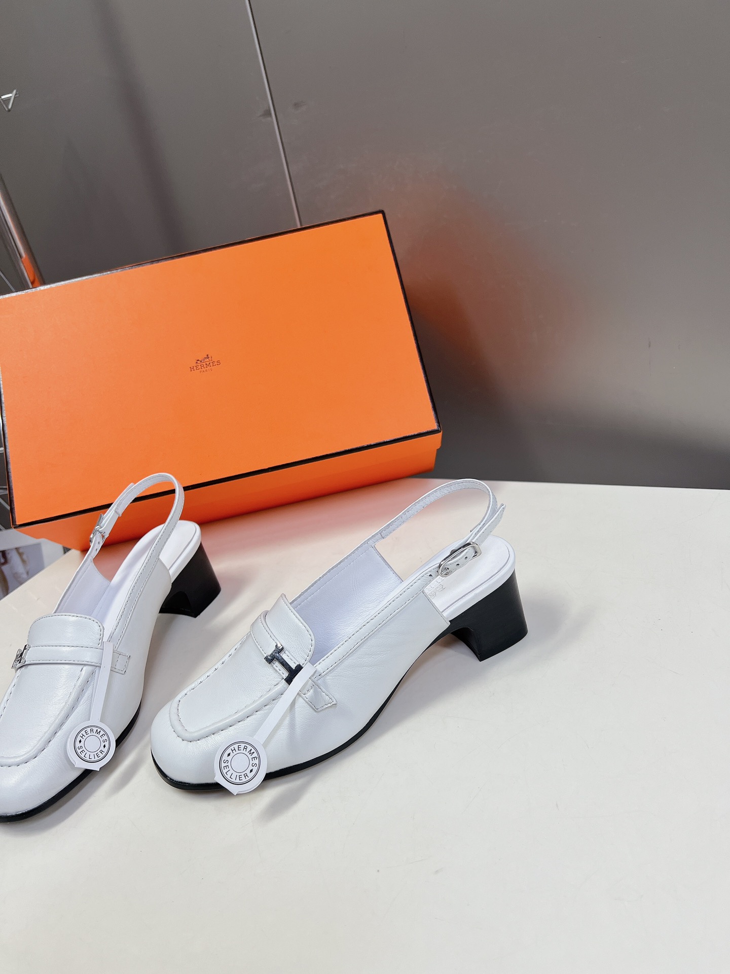 H**mes 2024ss sandals-5cm