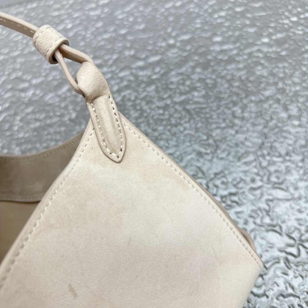 Khaki Lotus Mini Matte Handbag-16*16*15CM