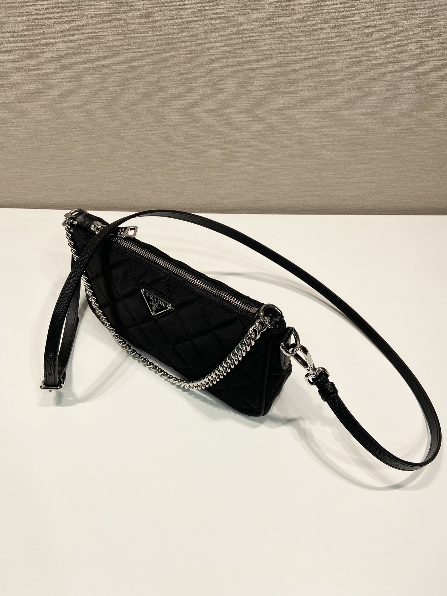 Pra*a 1bh026 vintage bag-25*14*6.5cm
