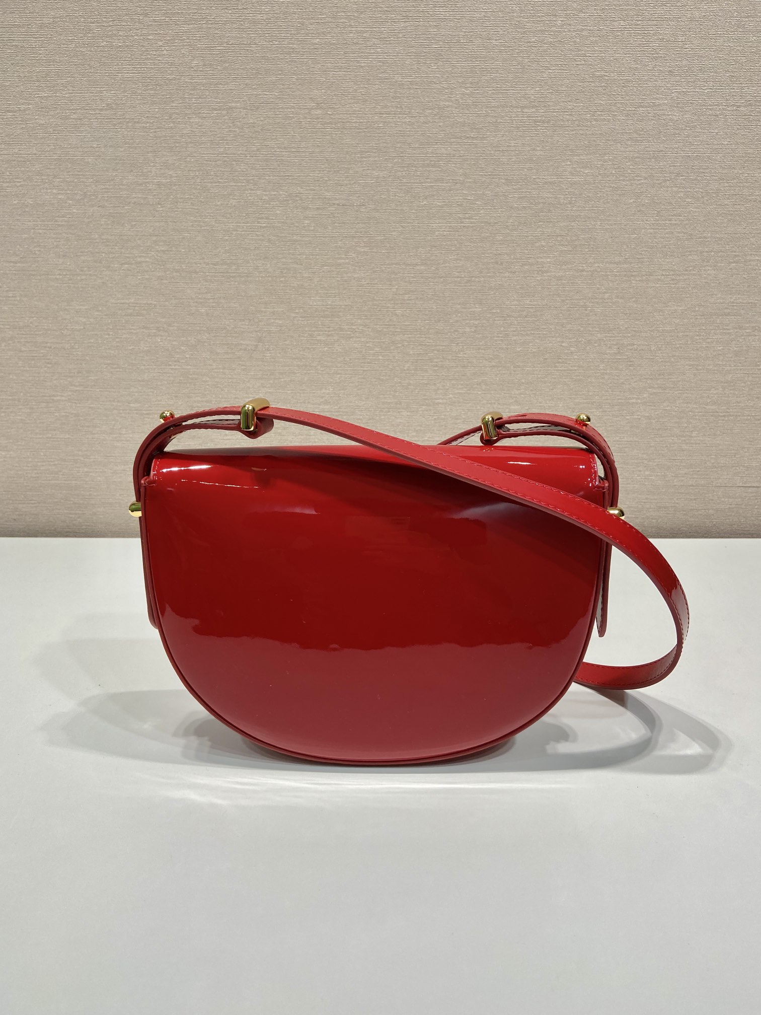 Pra*a 1ba349 saddle bag-21*17*6cm