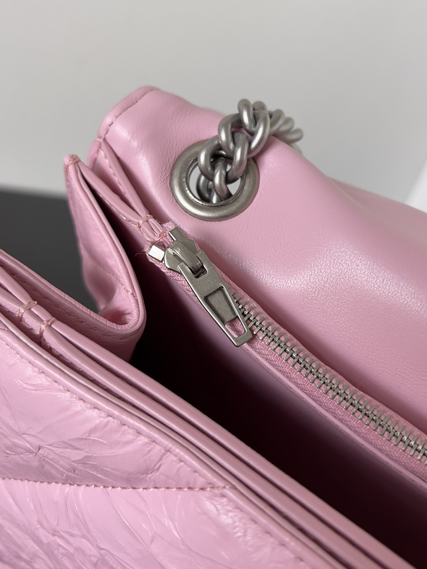 Ba*len*cia*ga crush chain bag-32*13*20.5cm