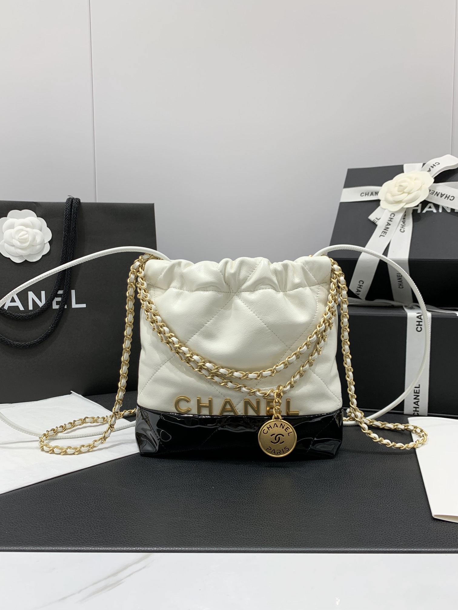 Ch@nel Mini 2024SS Handbags-19*20*6CM
