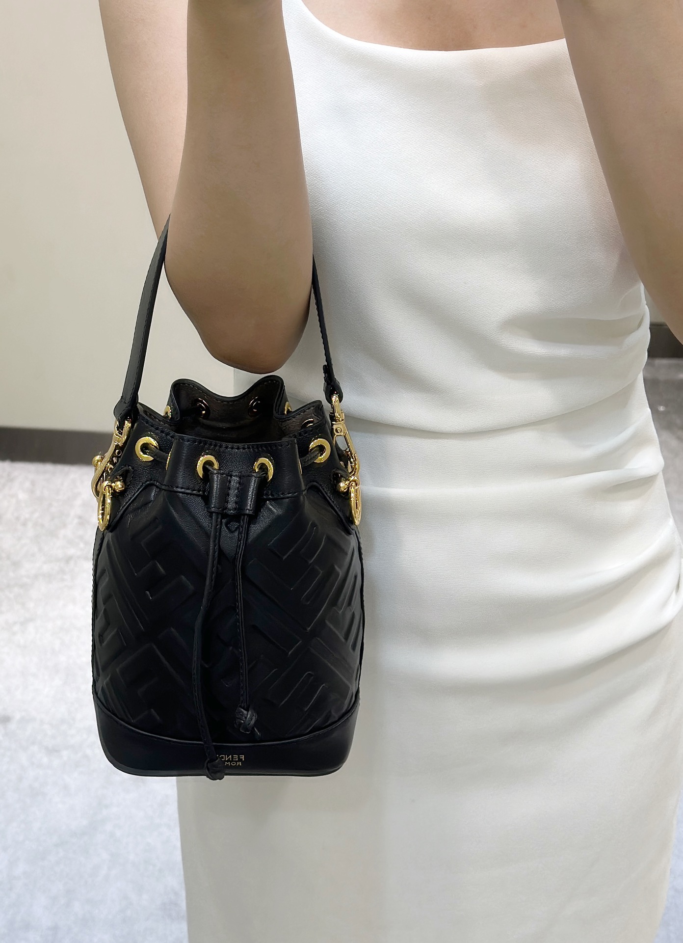 F**di mini mon tresor bag -12x18x10cm