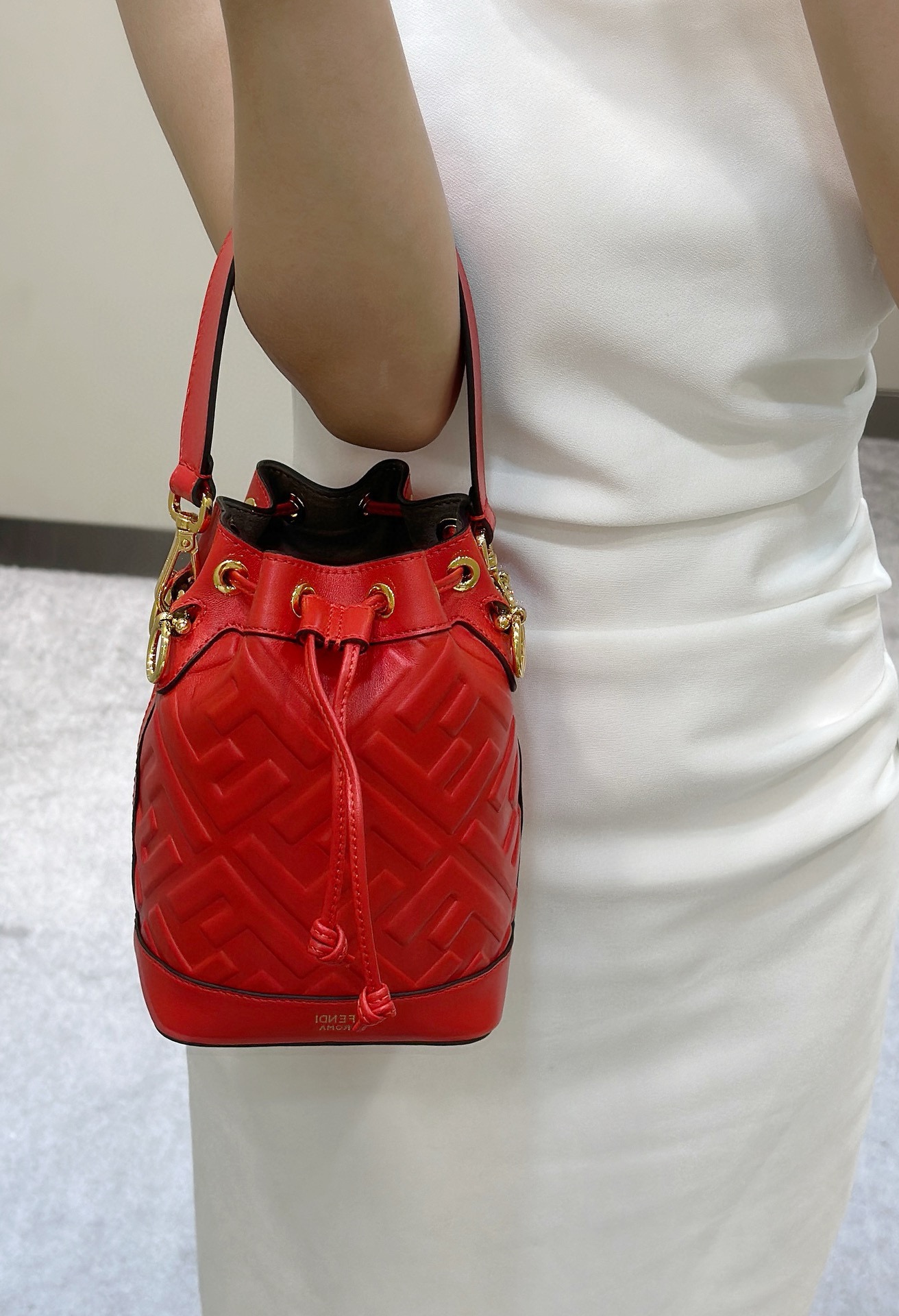 F**di mini mon tresor bag -12x18x10cm