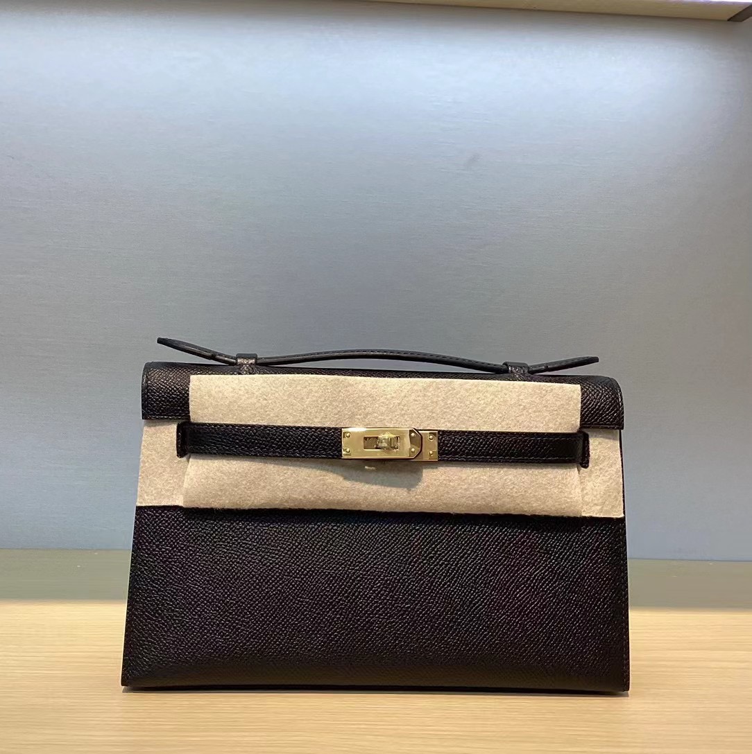 H**mes mini kelly pochette-epsom-22cm