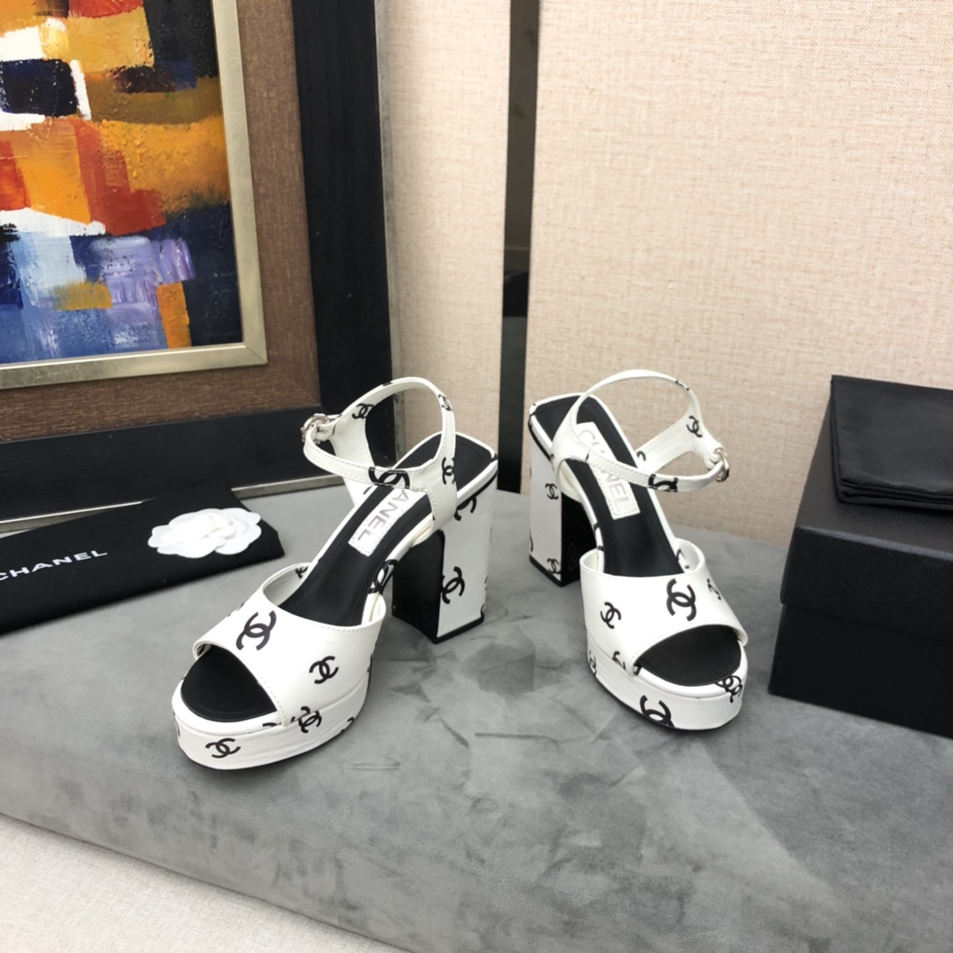 Ch@nel Sandals