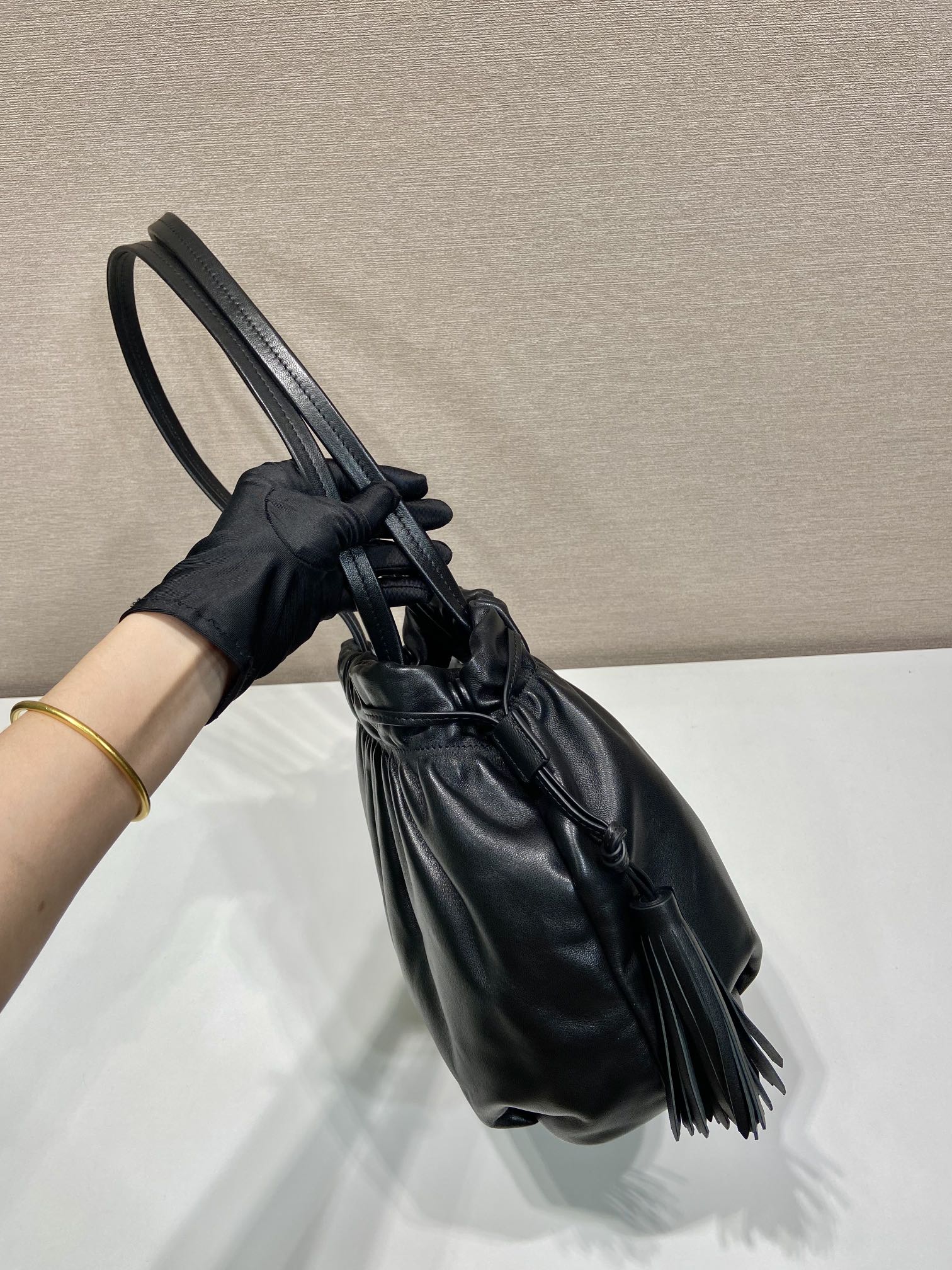 Pra*a 1ns693 tote bag-20*11.5*9cm
