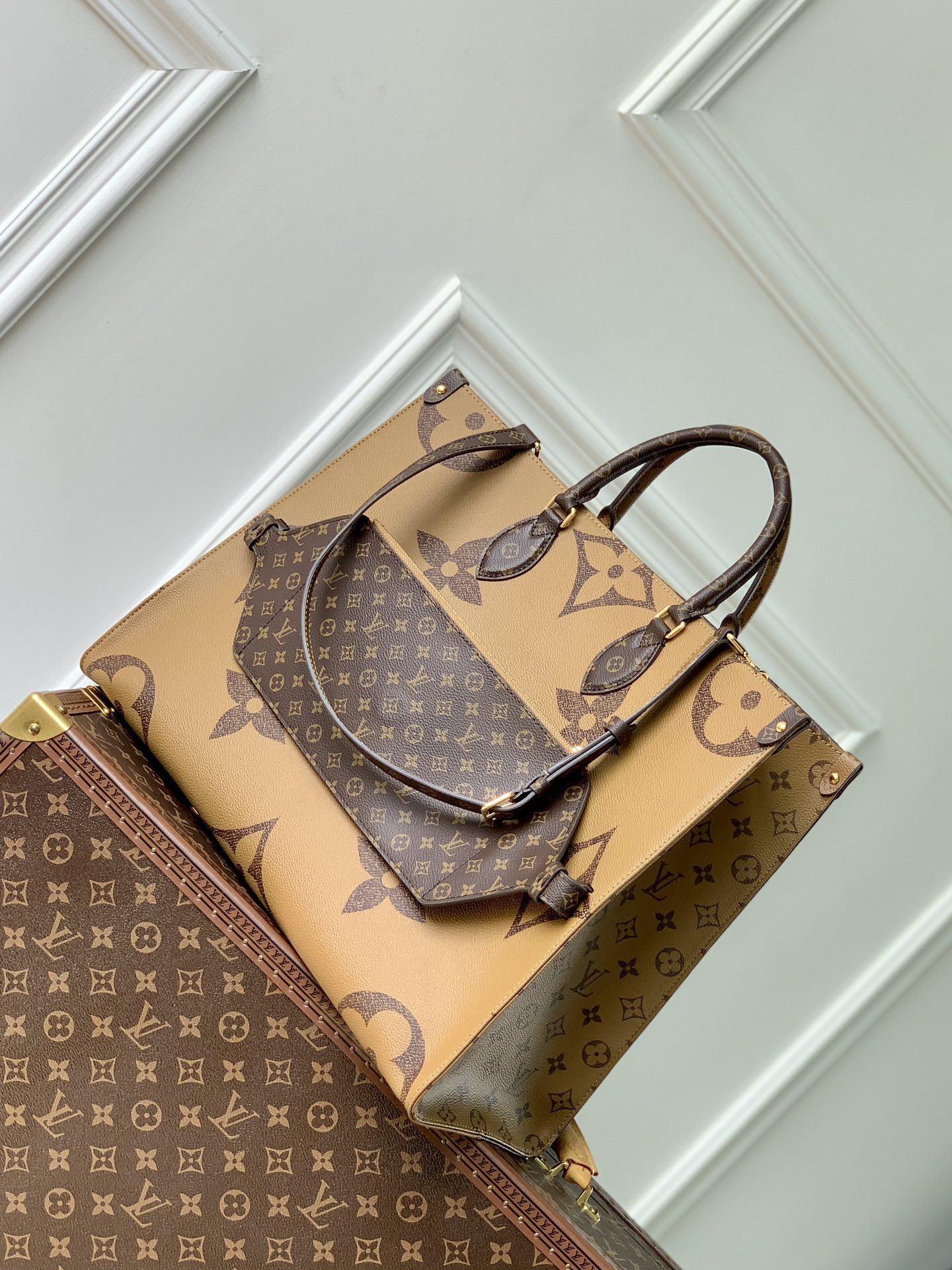 l0*is V*t0n onthego voyage handbag-m46823-43*33*18.5 cm