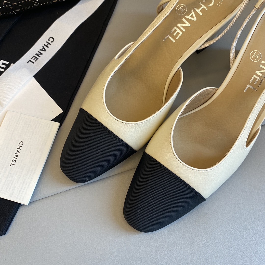 Ch@nel Slingbacks