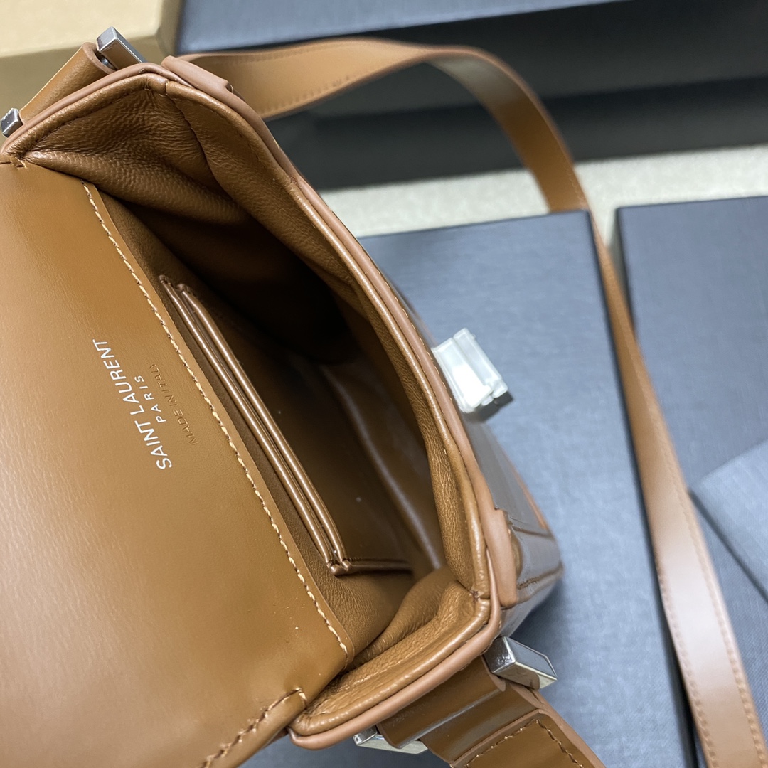 YS L Solferino Box Bag-18×11×5CM