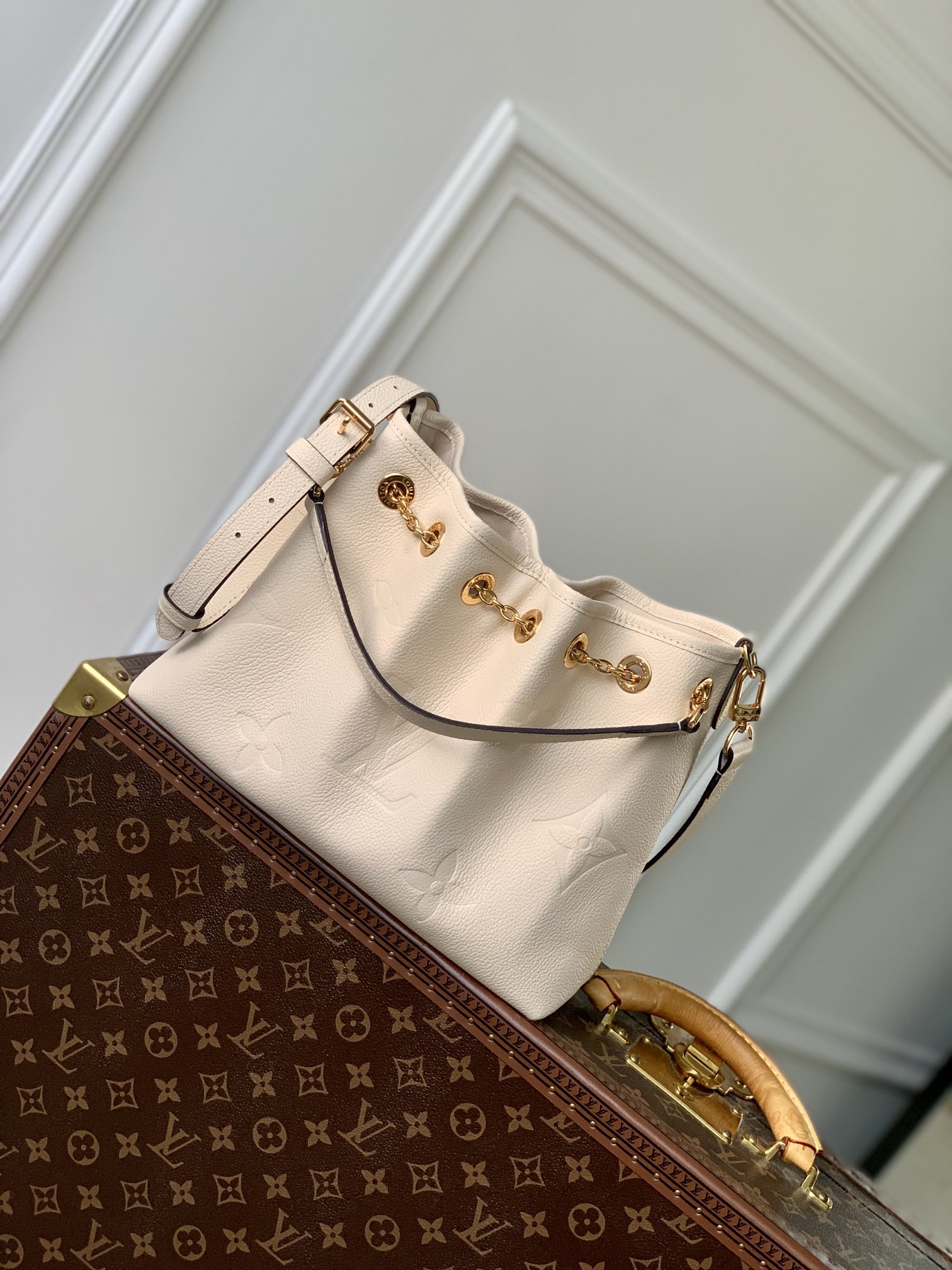 l0*is V*t0n summer bundle handbag-28.0 x 20.0 x 11.5cm