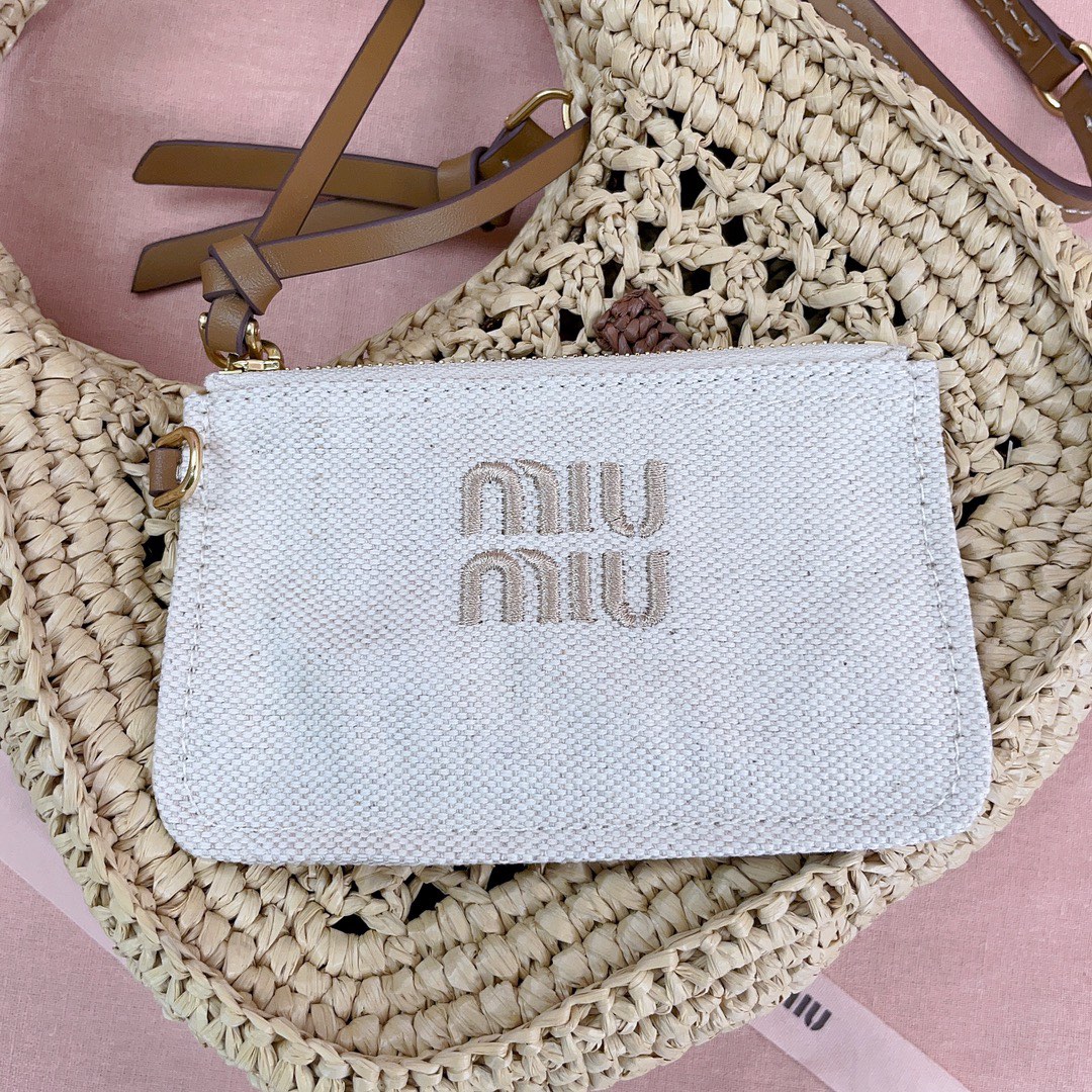 M*um*u wander crochet-knit shoulder bag-20x 17 x6cm