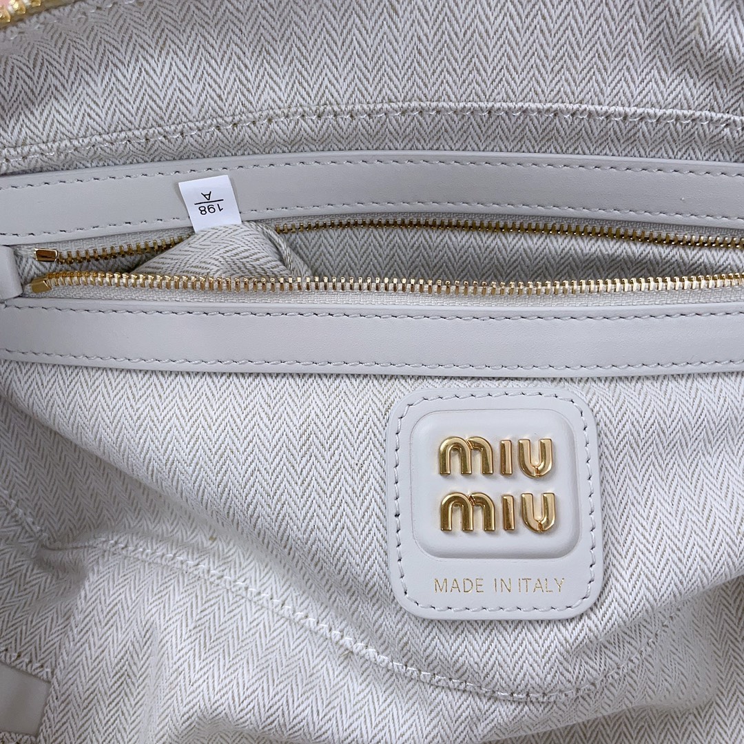 M*um*u arcadie leather collage handbag-28x12x9cm