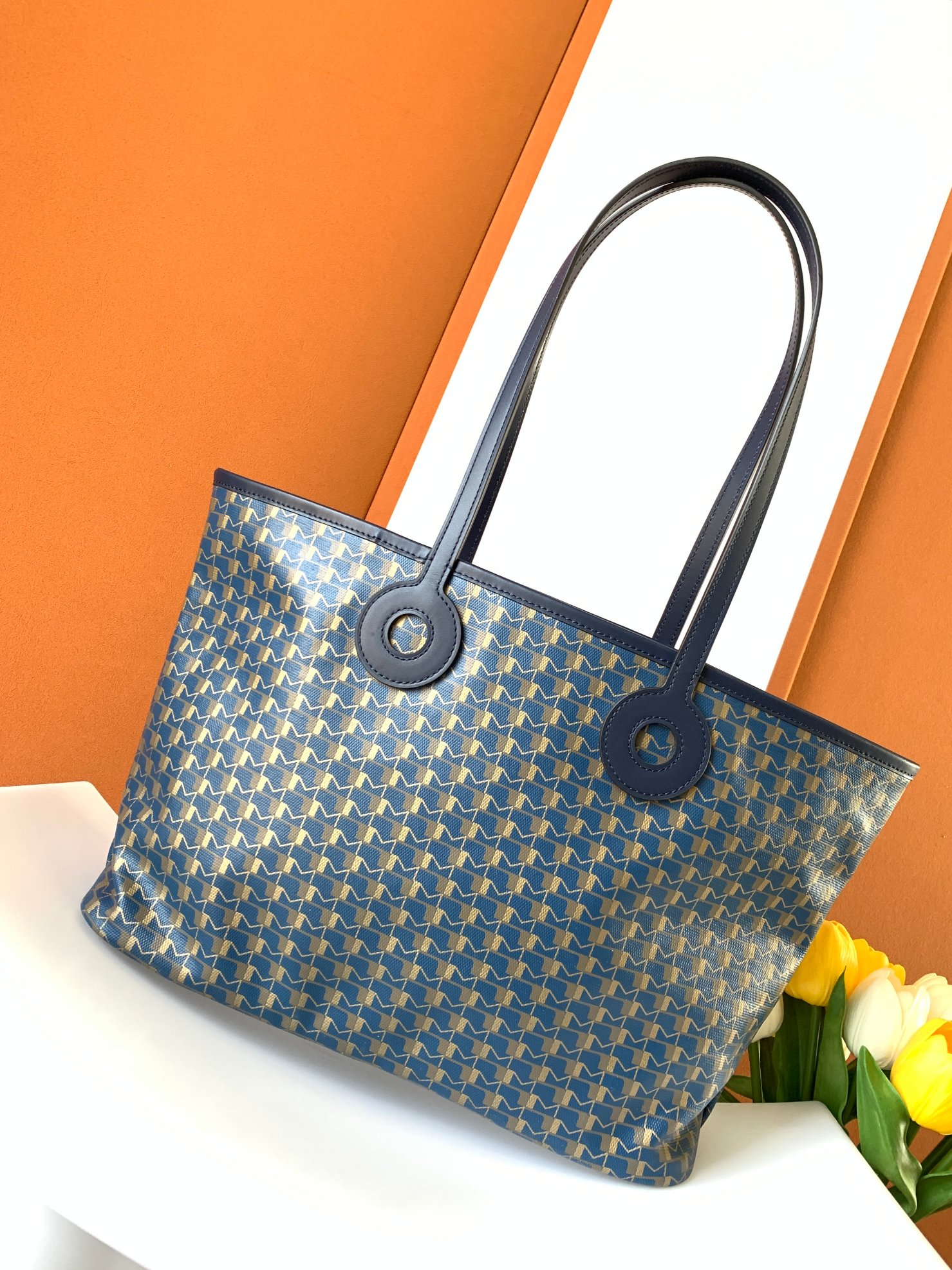 Go*ard canvas 1920 tote-45x13.5x27cm