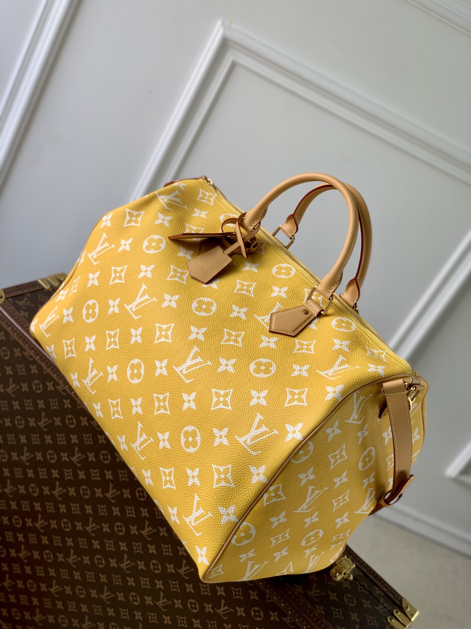 l0*is V*t0n speedy p9 bandoulière 50 monogram leather -50x32x29cm