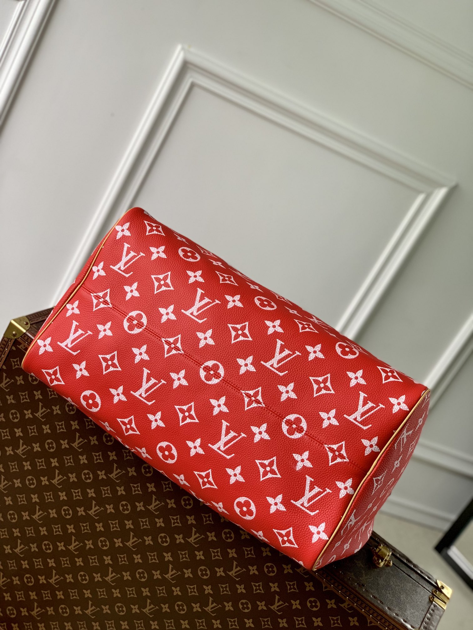 l0*is V*t0n speedy p9 bandoulière 50 monogram leather -50x32x29cm