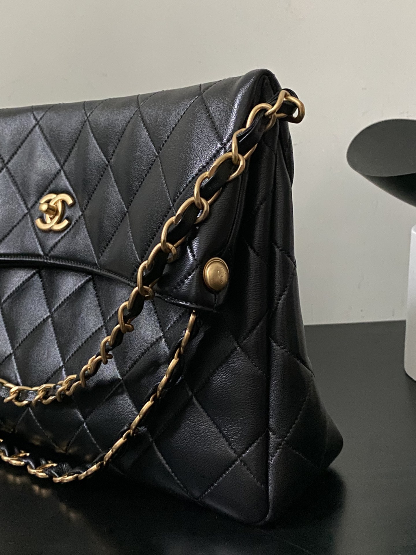 Ch@nel 24P Maxi Hobo-30×17.5×6&37×26.5×9CM